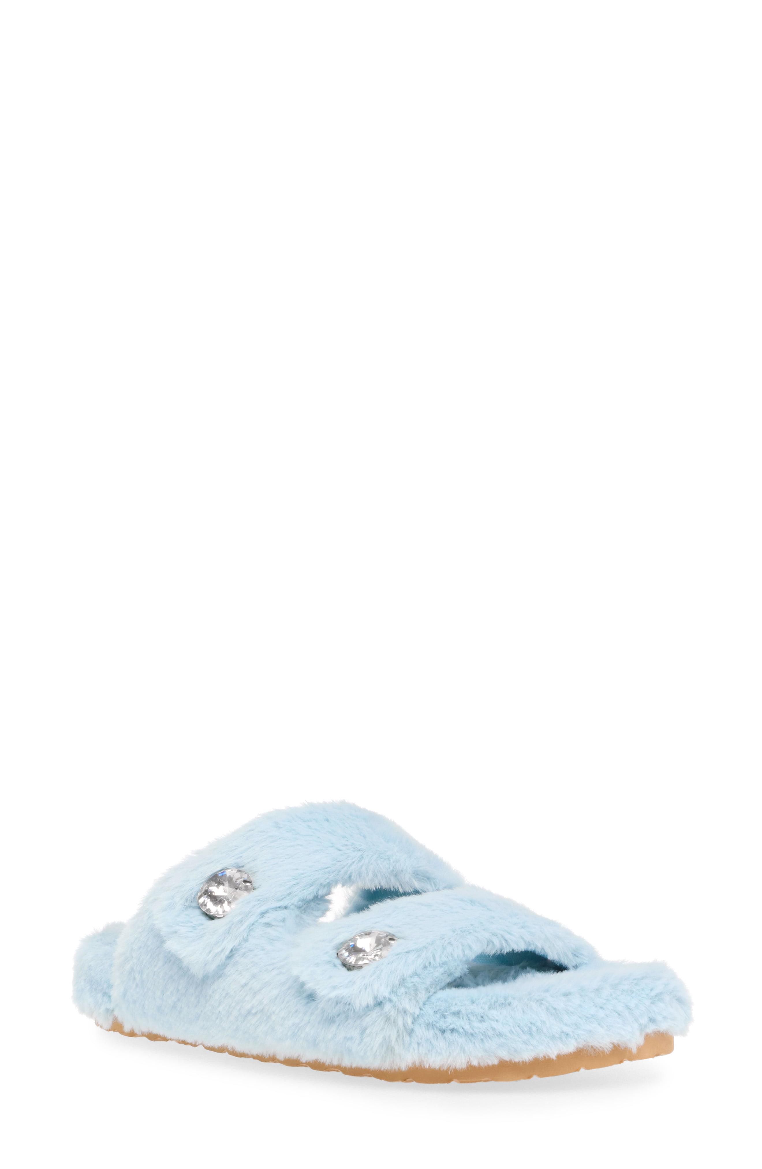 steve madden fuzzy slippers nordstrom