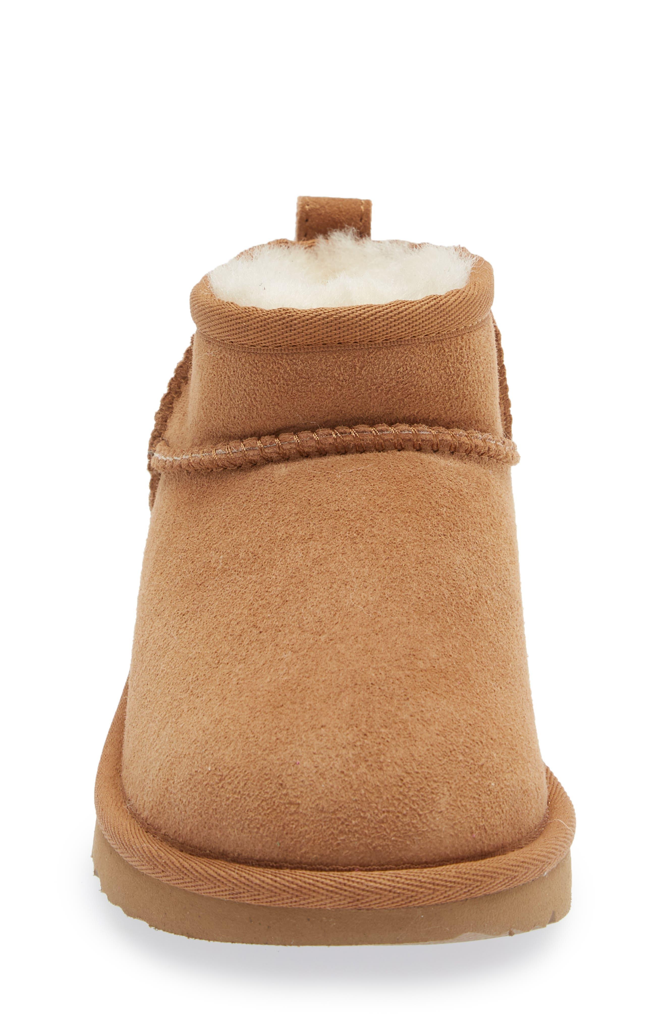 classic ultra genuine shearling mini boot