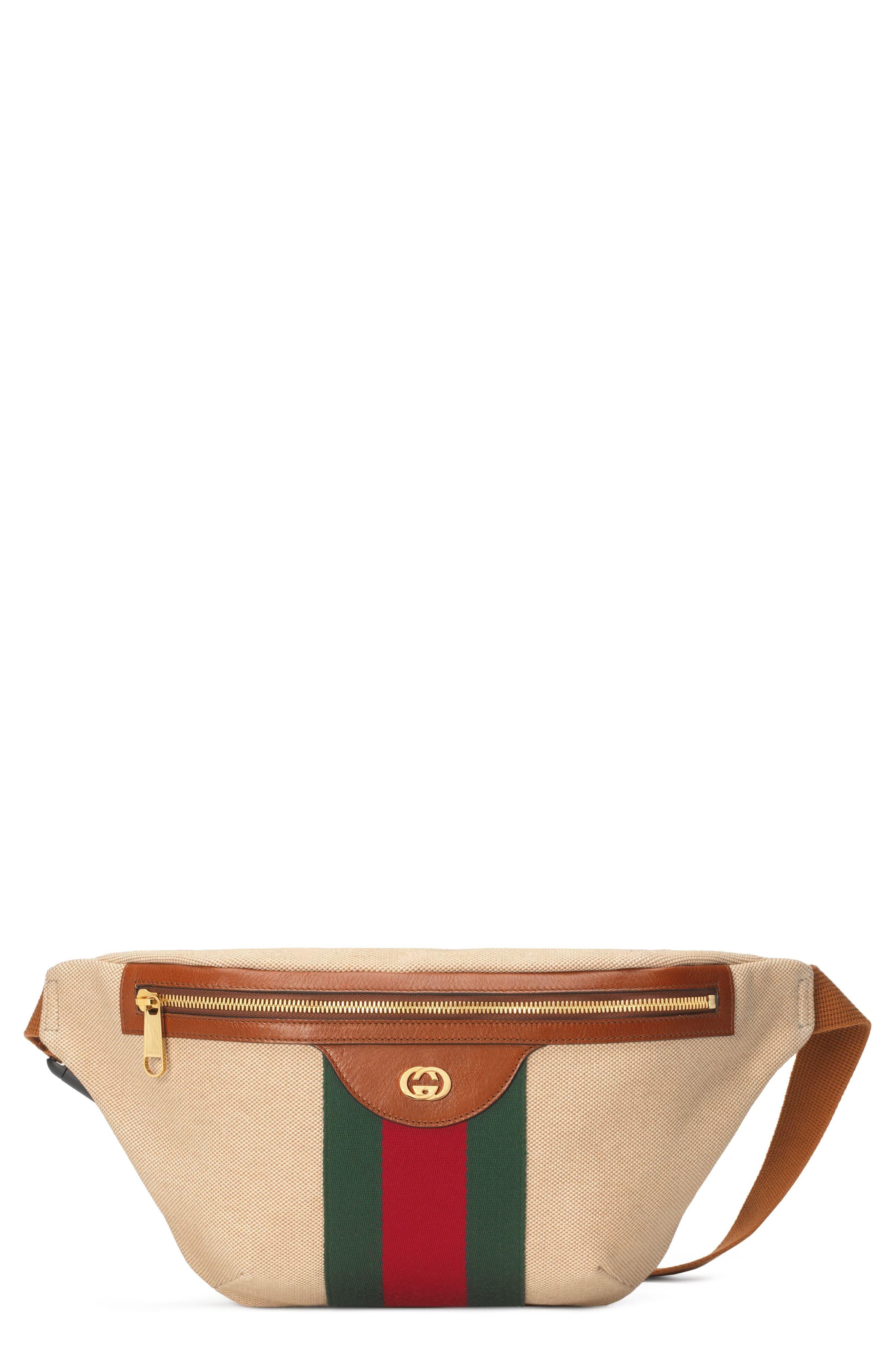 gucci fanny pack canvas