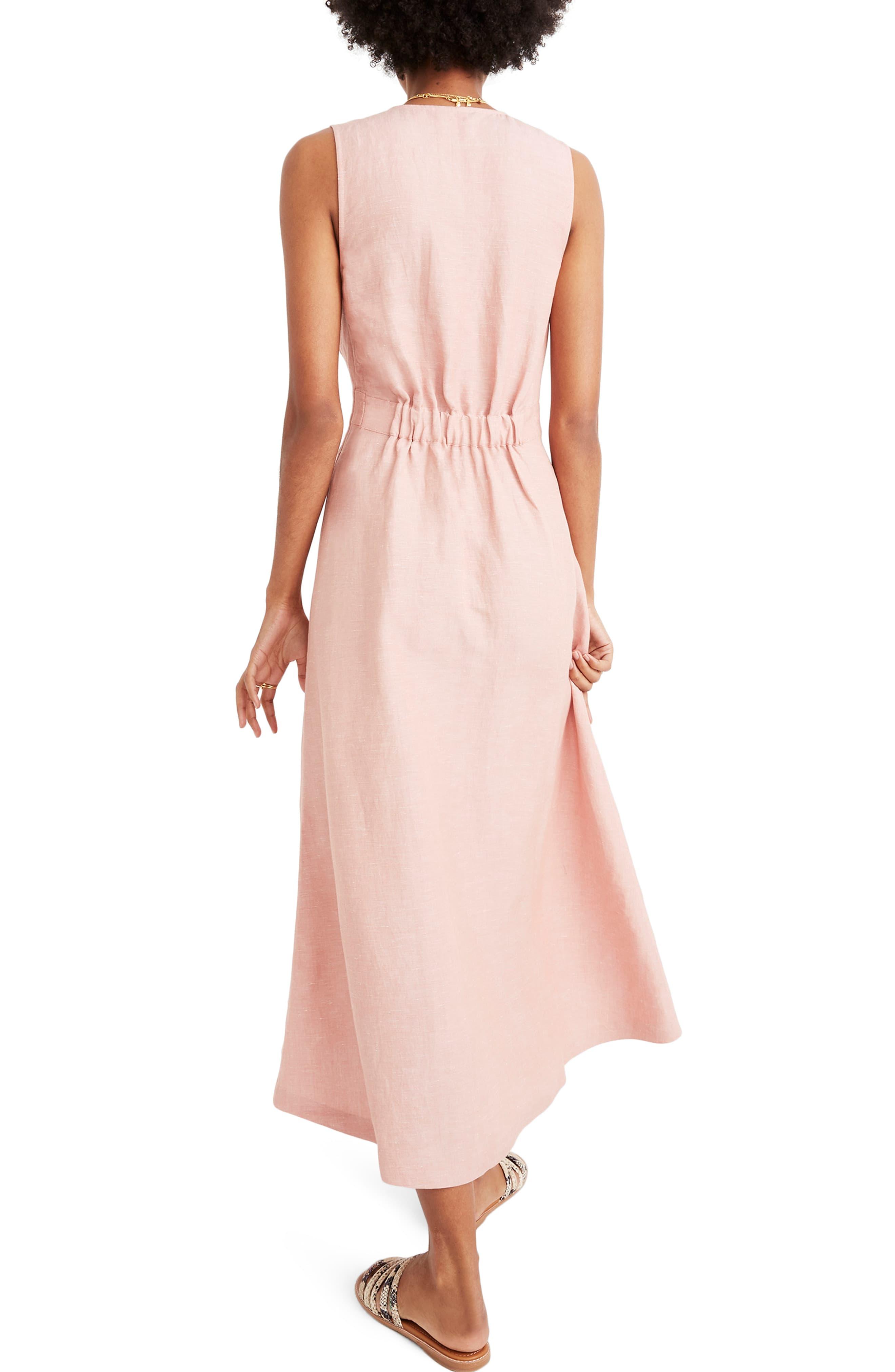 button waist midi dress madewell