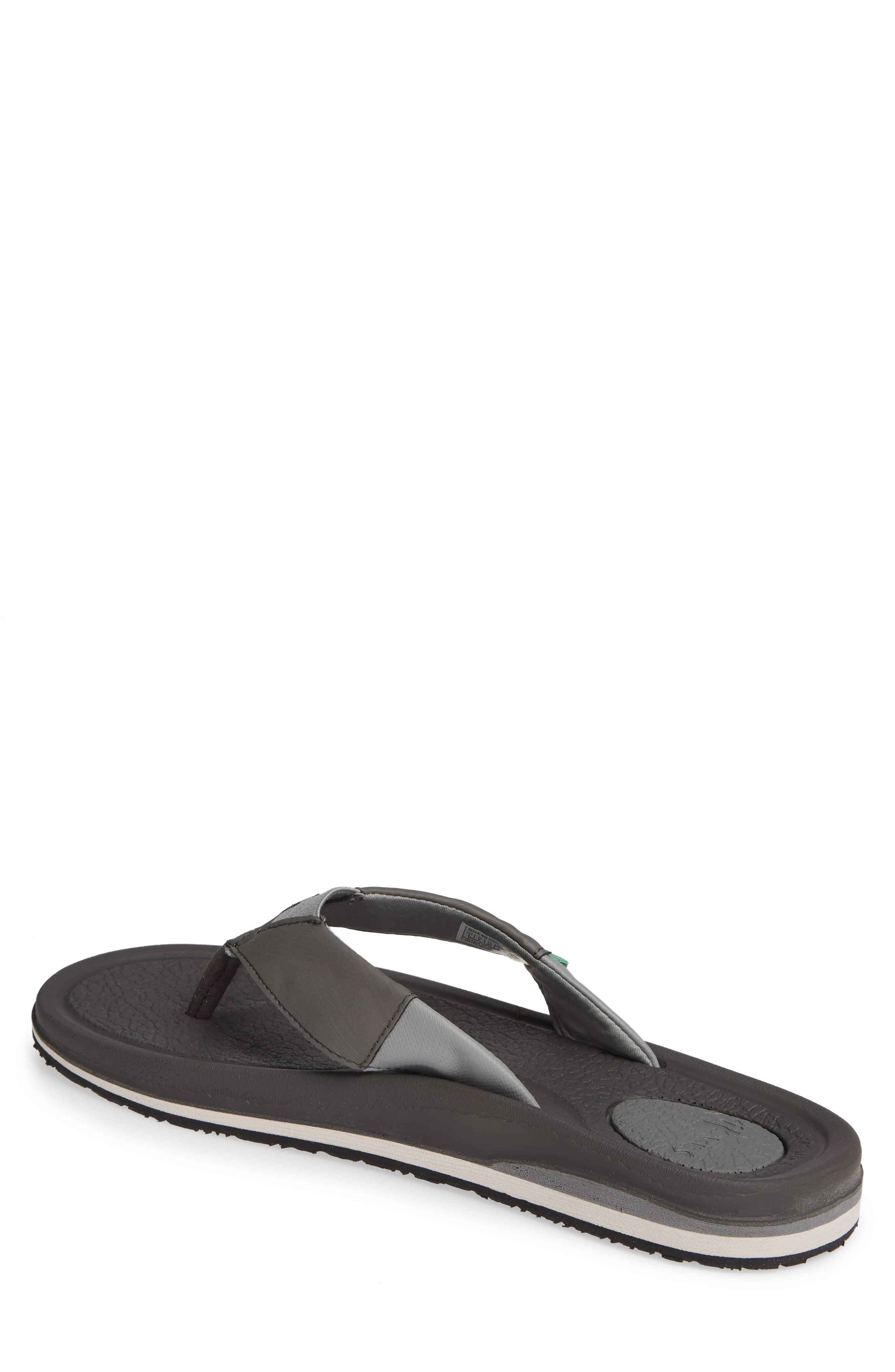 Lyst Sanuk Beer Cozy Flip Flop in Gray for Men