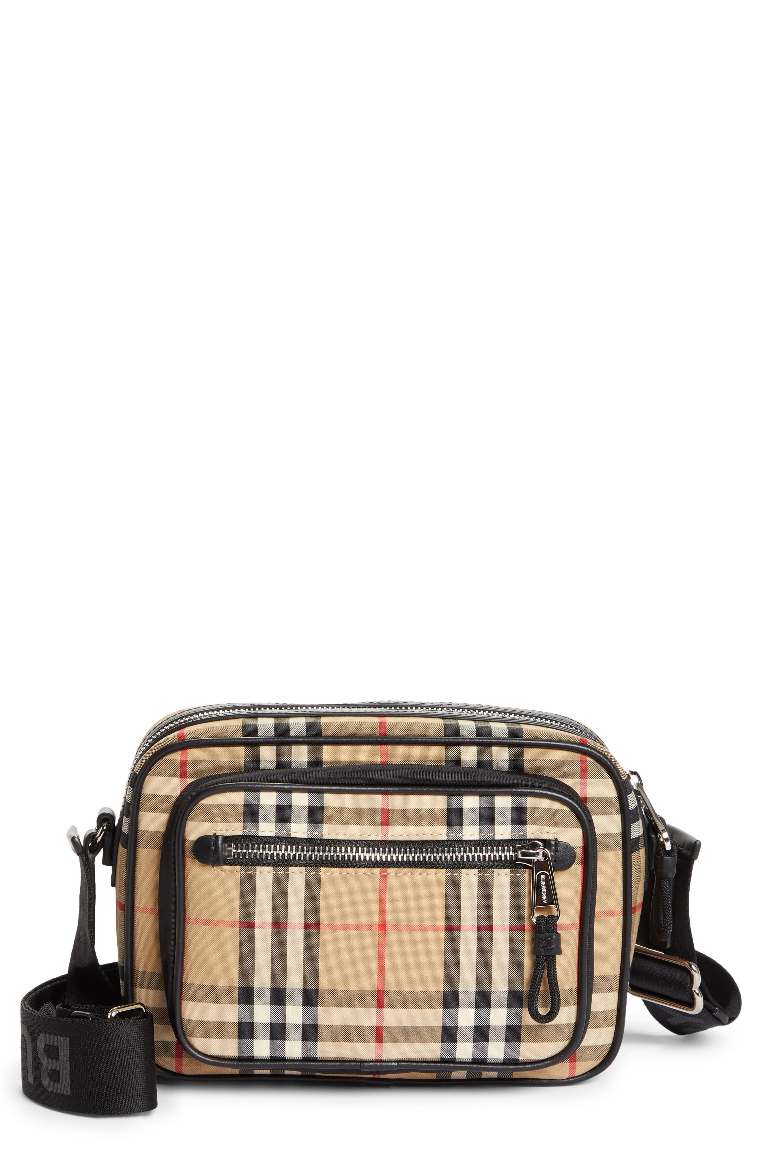 Burberry Paddy Check Crossbody Bag for Men Lyst
