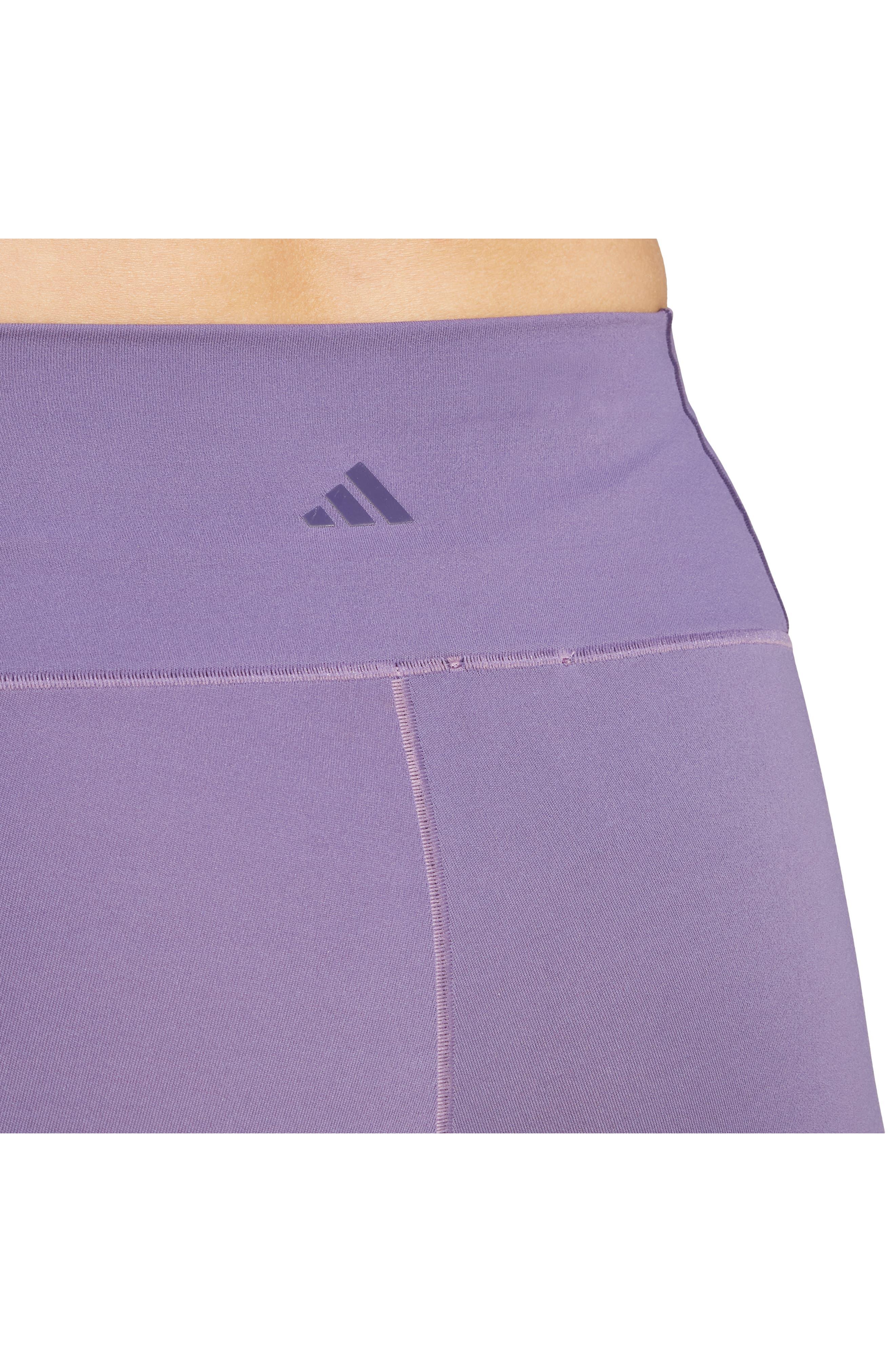 adidas Yoga Studio Luxe 7/8 Leggings - Purple