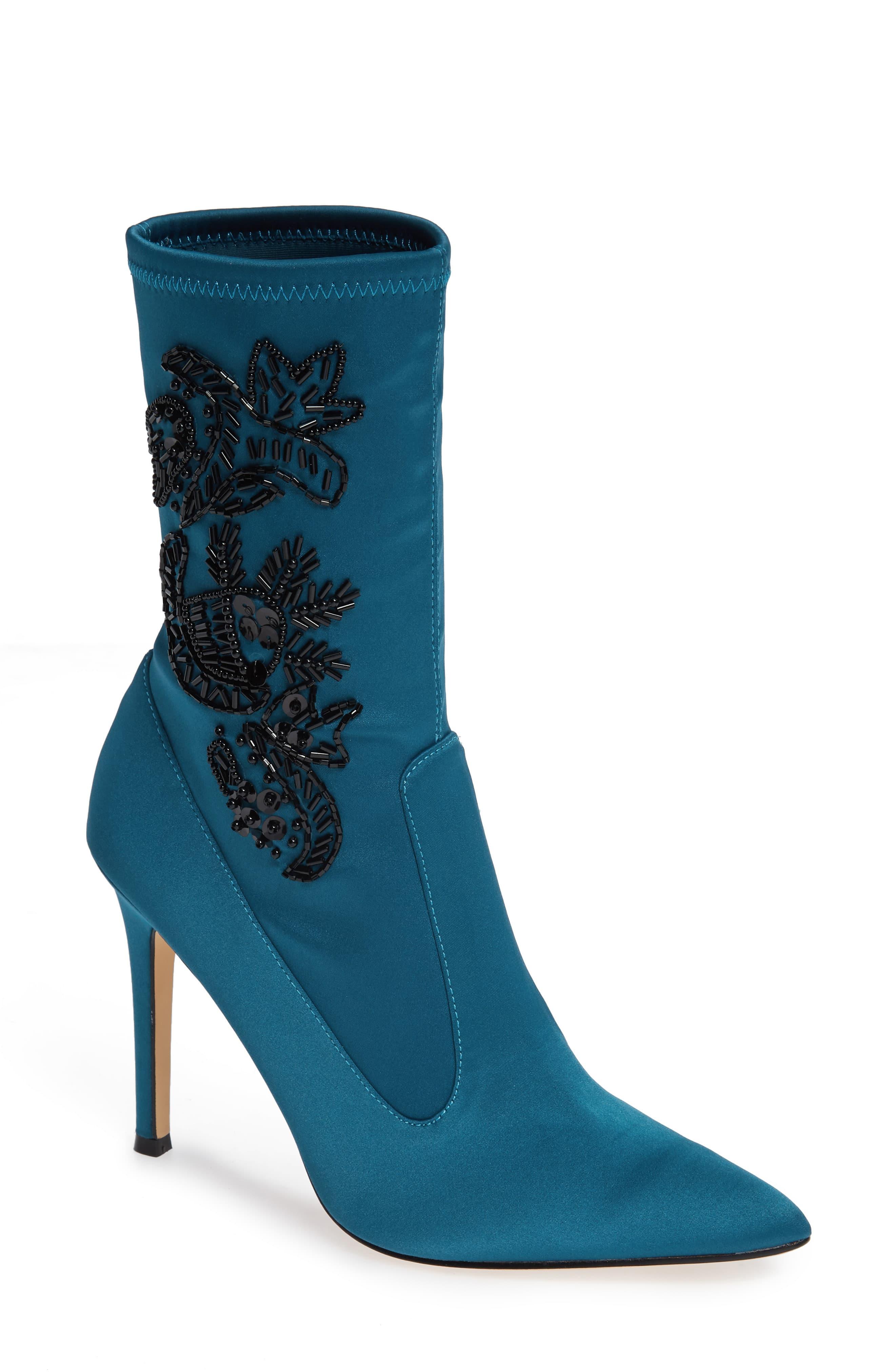 nina danella satin bootie