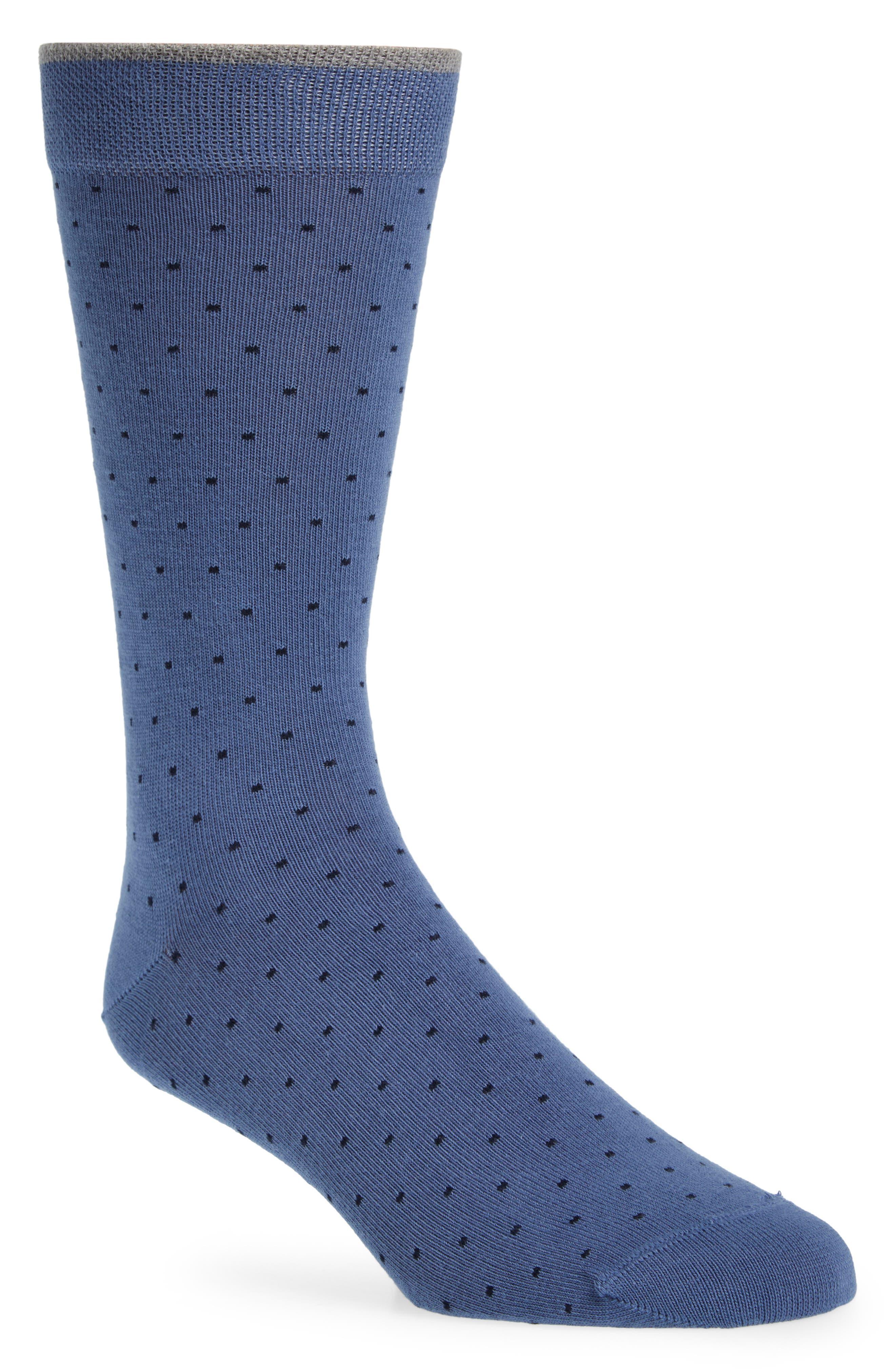 Ted Baker Sokkthr Blue Vertical Stripe Socks