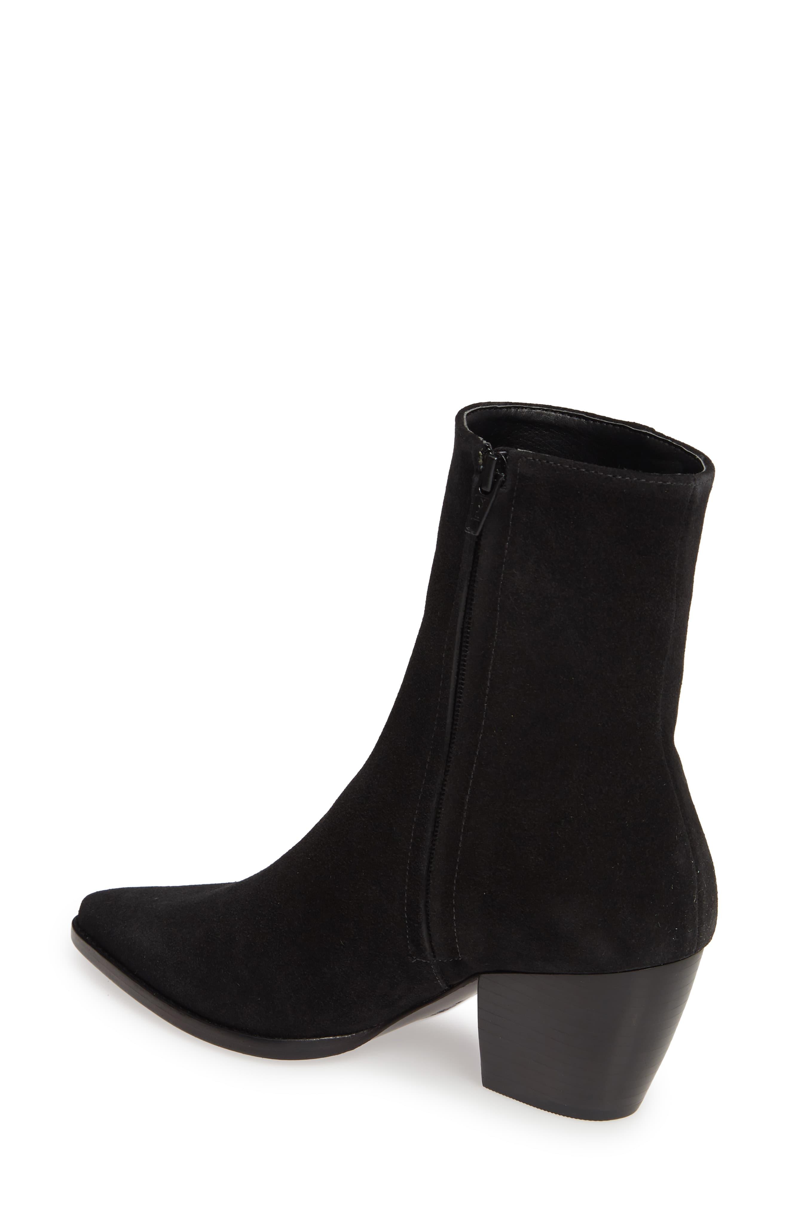caty western pointy toe bootie