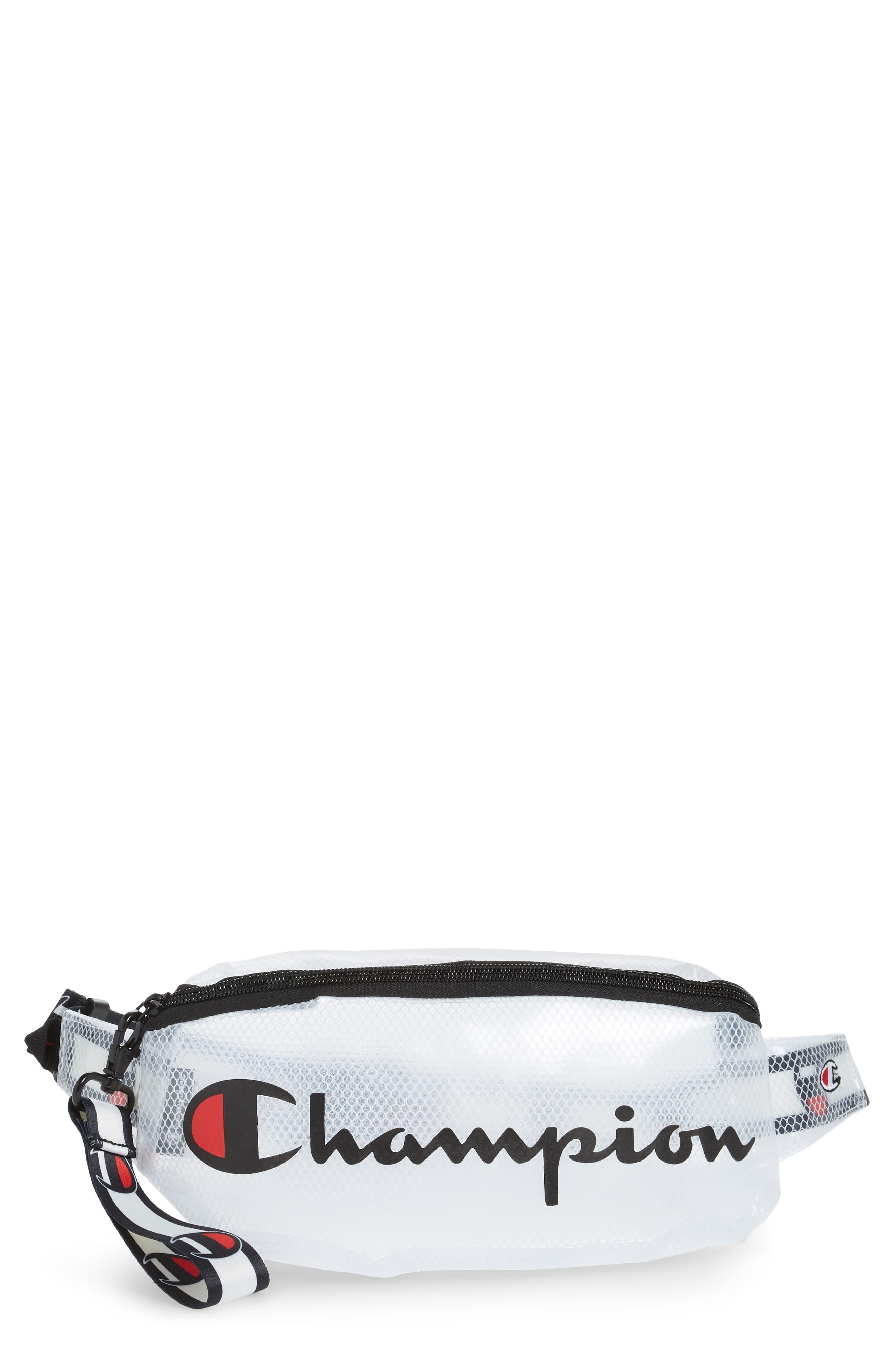 champion clear fanny pack