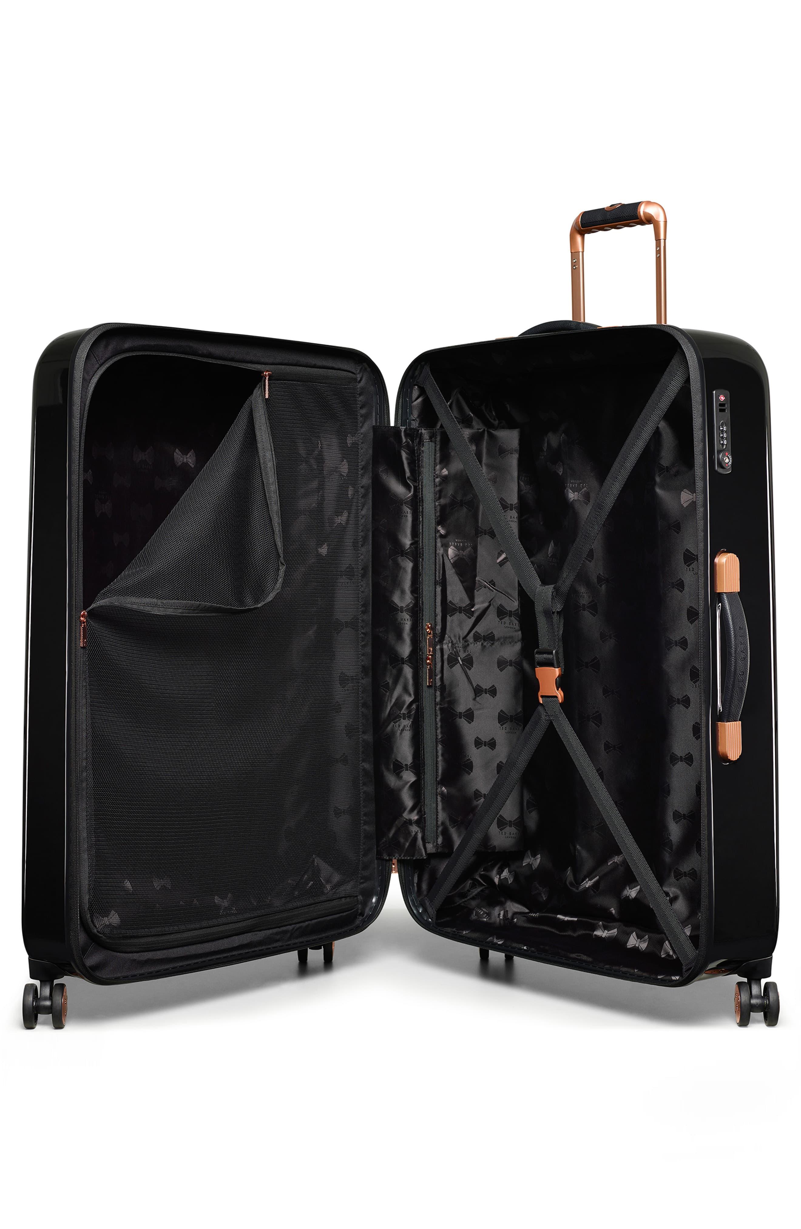 Ted Baker Large Take Flight Opal 32inch Hard Shell Spinner Suitcase in