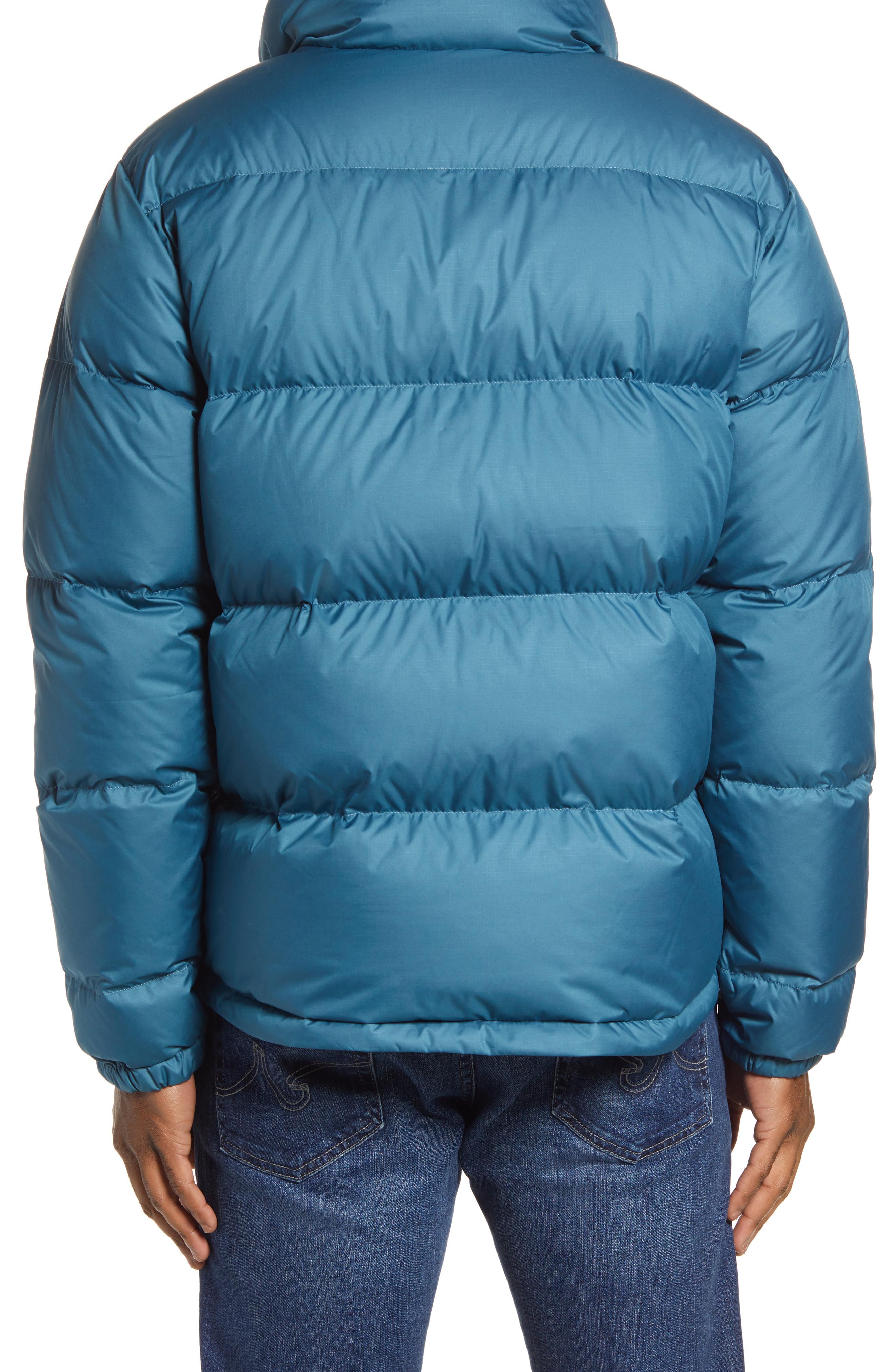 north face blue body warmer