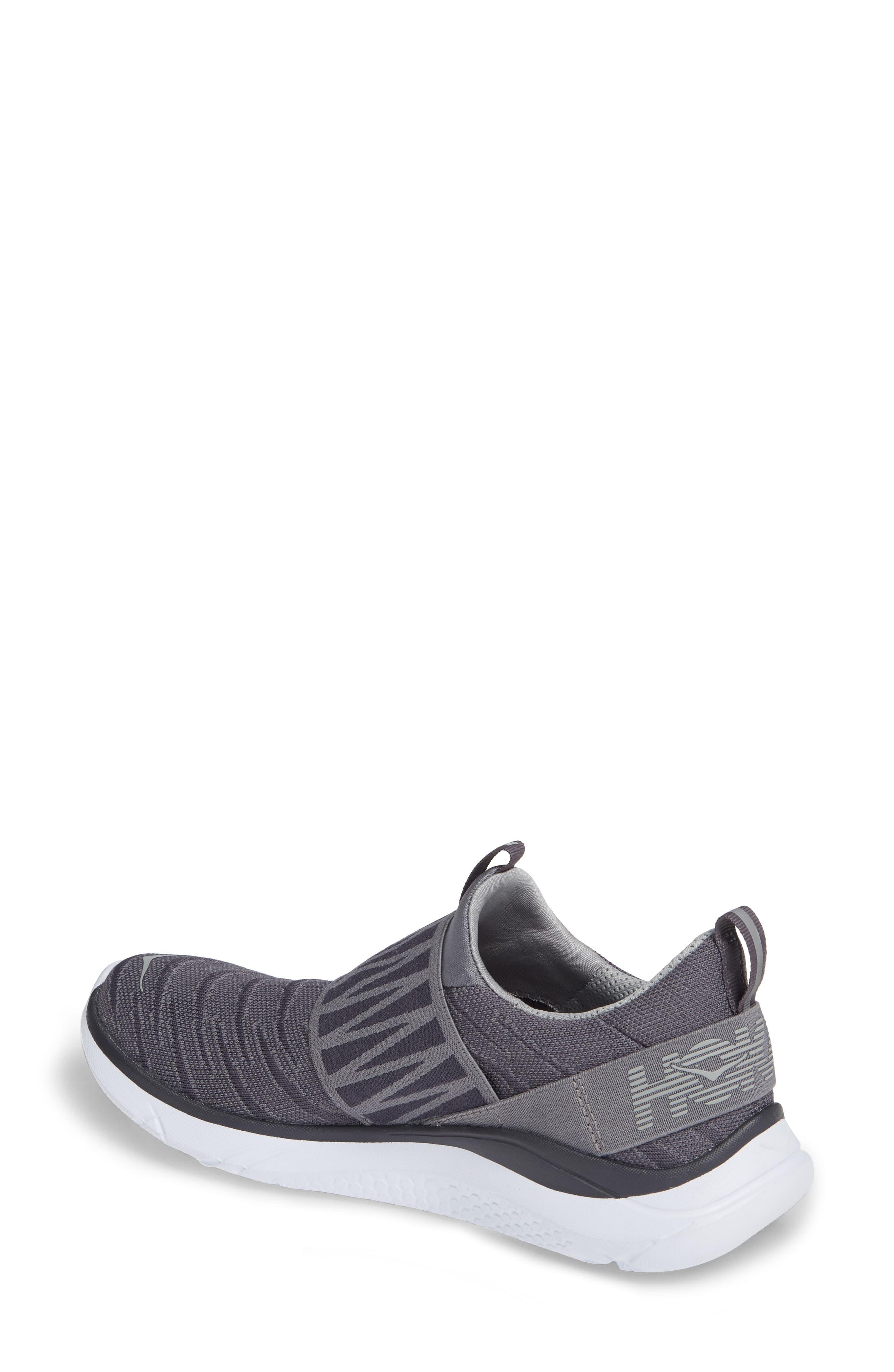 on slip on running shoes