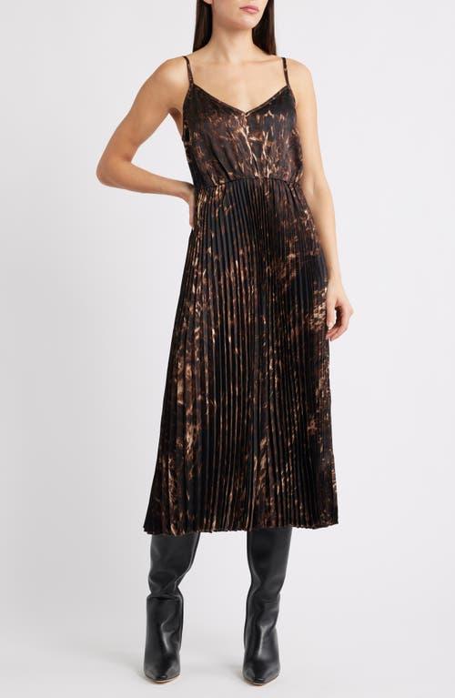 knee length dresses for ladies Farrow Long Sleeve Midi Dress - Wine main image 1
