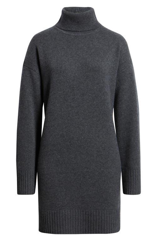 Sweater Cashmere Strickkleid Nordstrom Long Sleeve Wool Cashmere Sweater  Dress In Black Lyst