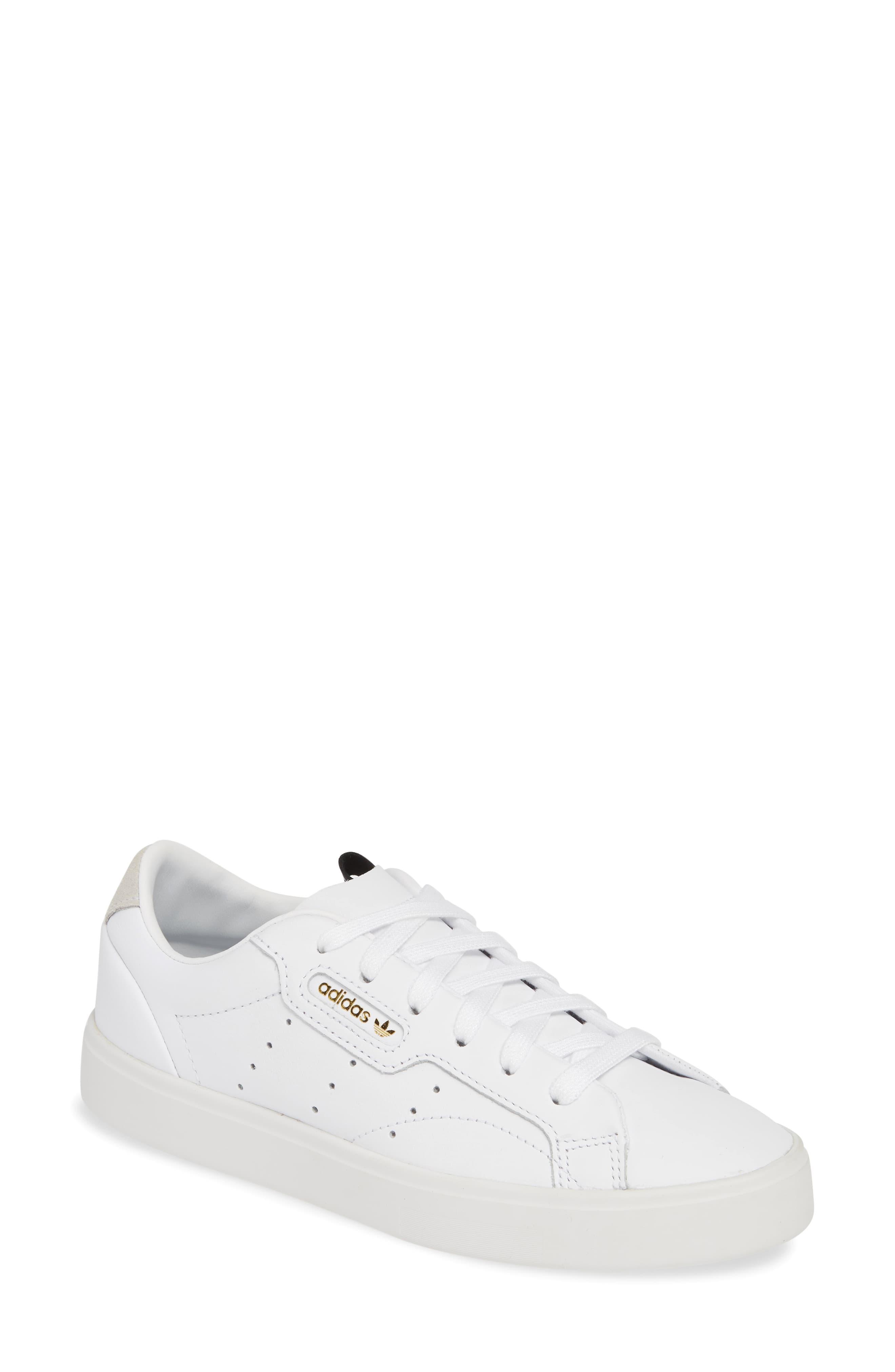 adidas sleek white sneaker