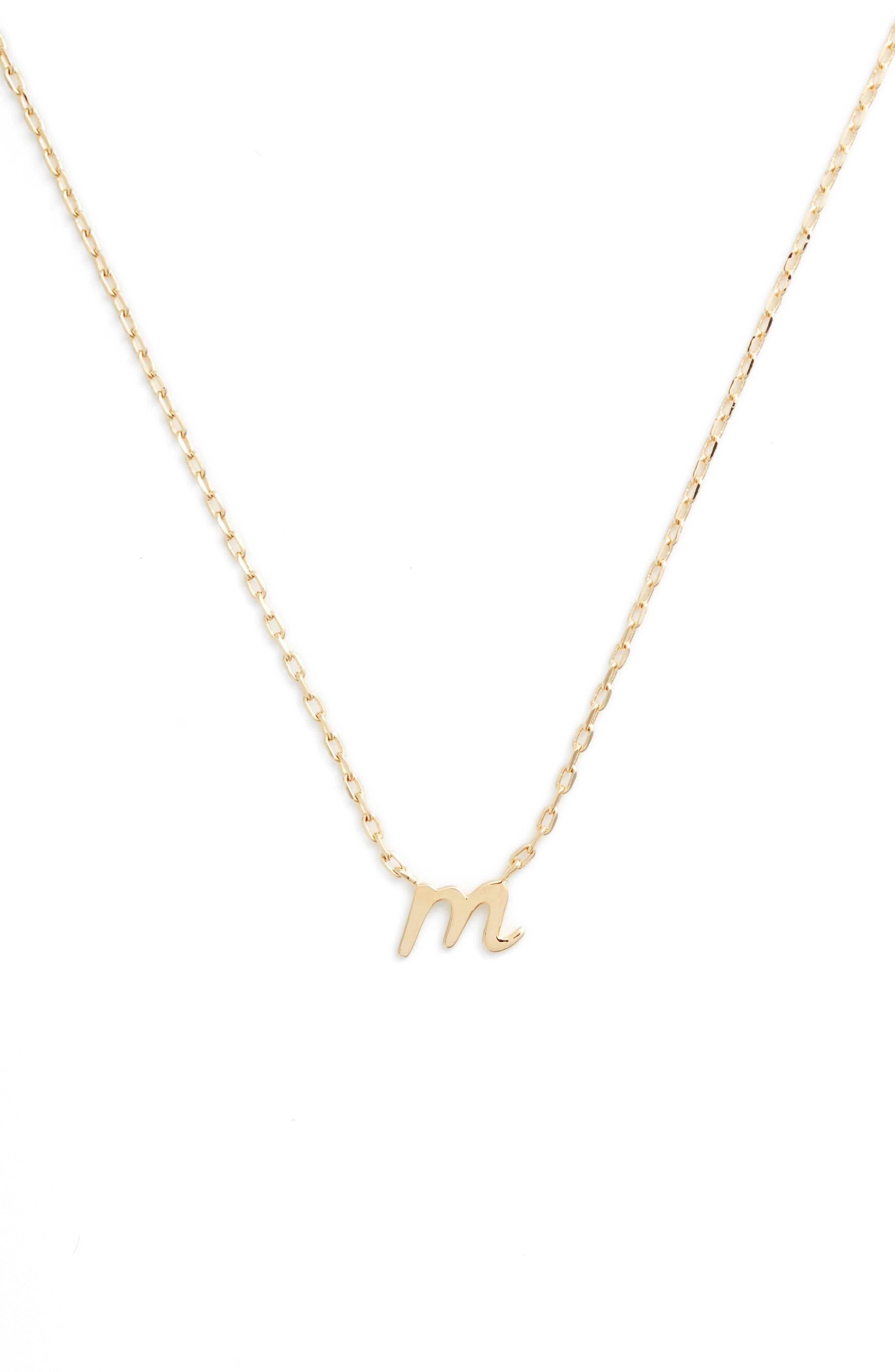 Kate Spade M Necklace Incredible Prices 