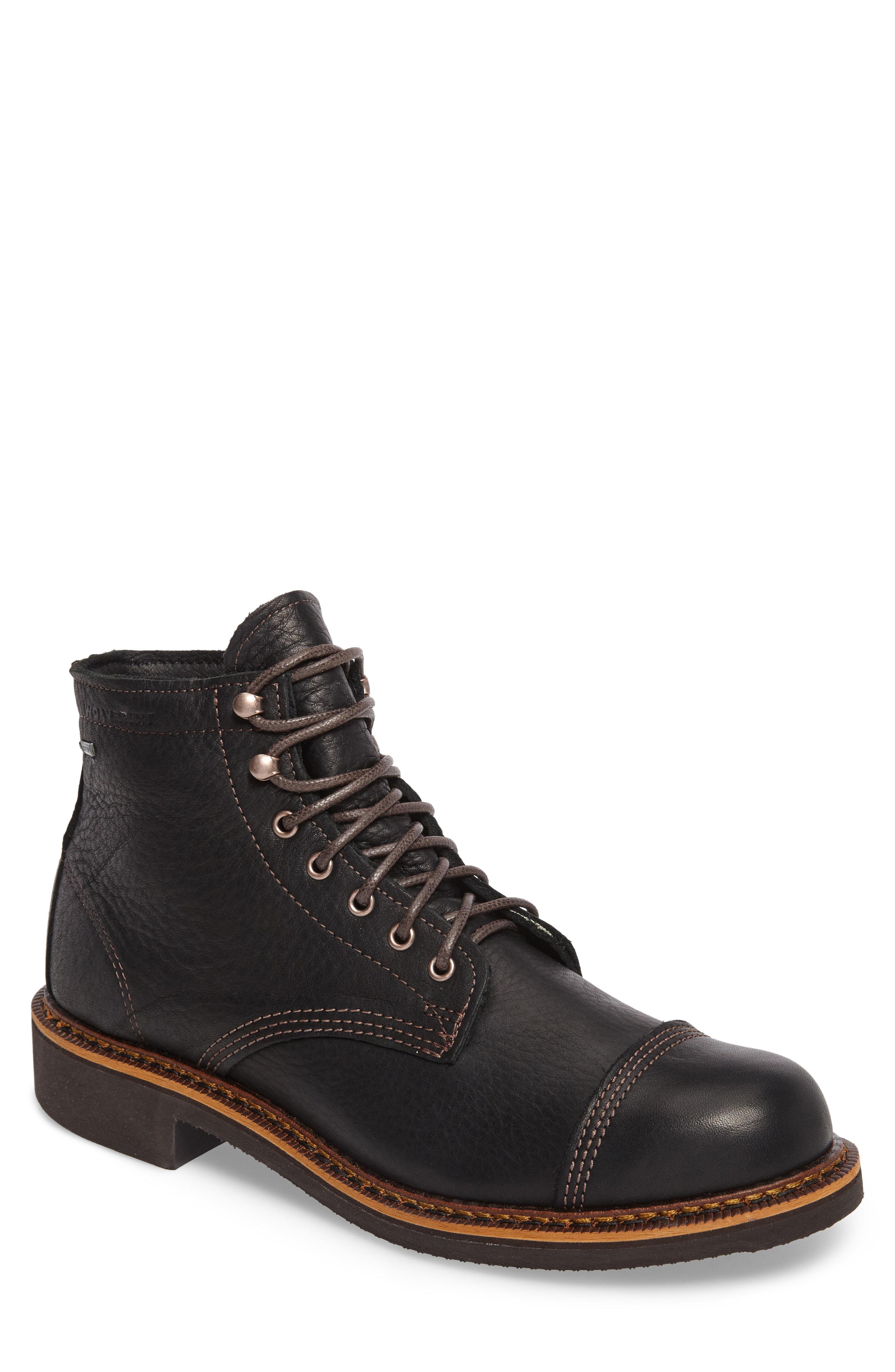 wolverine adrian cap toe boot
