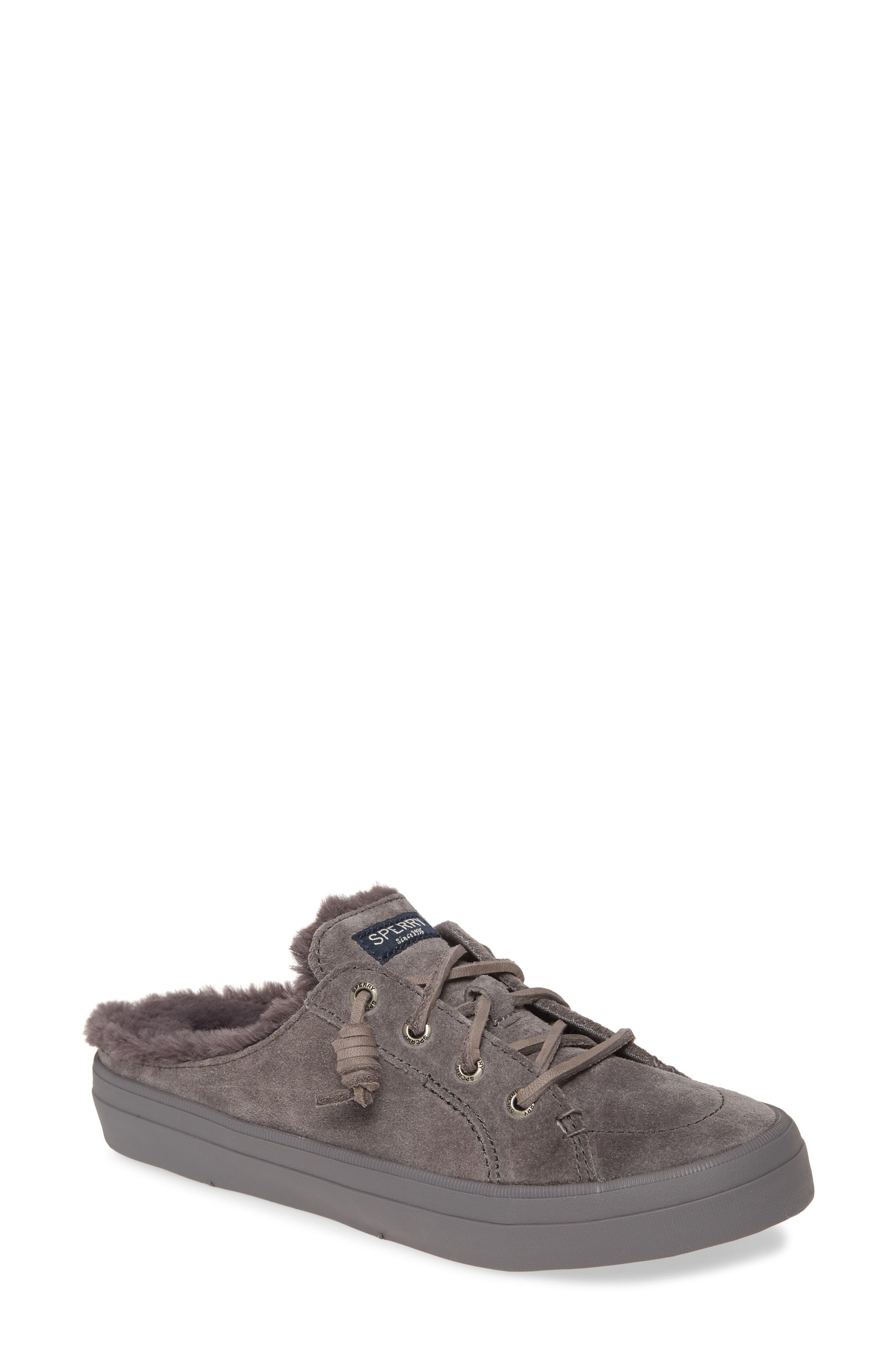 sperry crest vibe suede mule