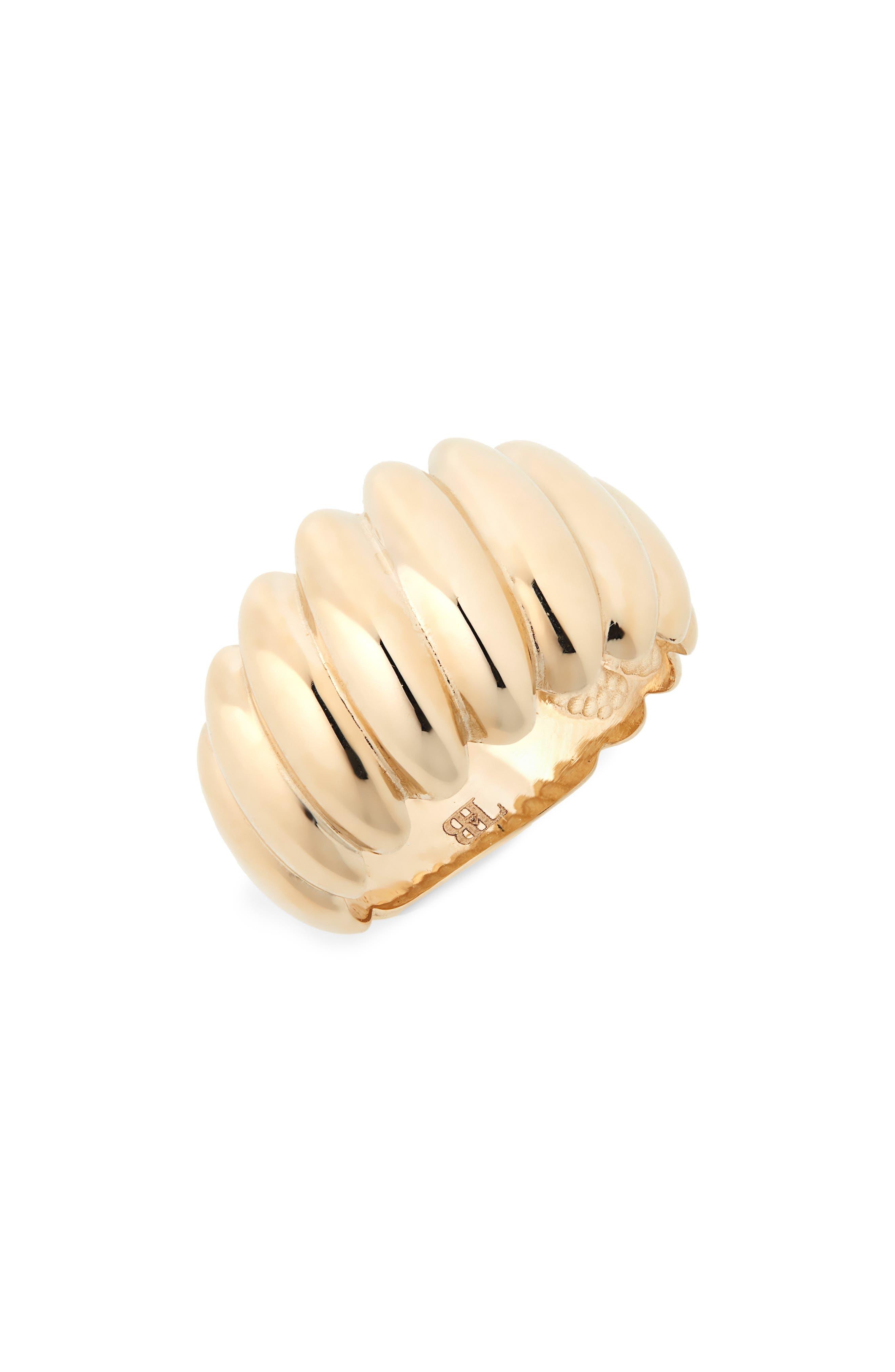 Bony Levy 14k Gold Statement Ring in White Lyst