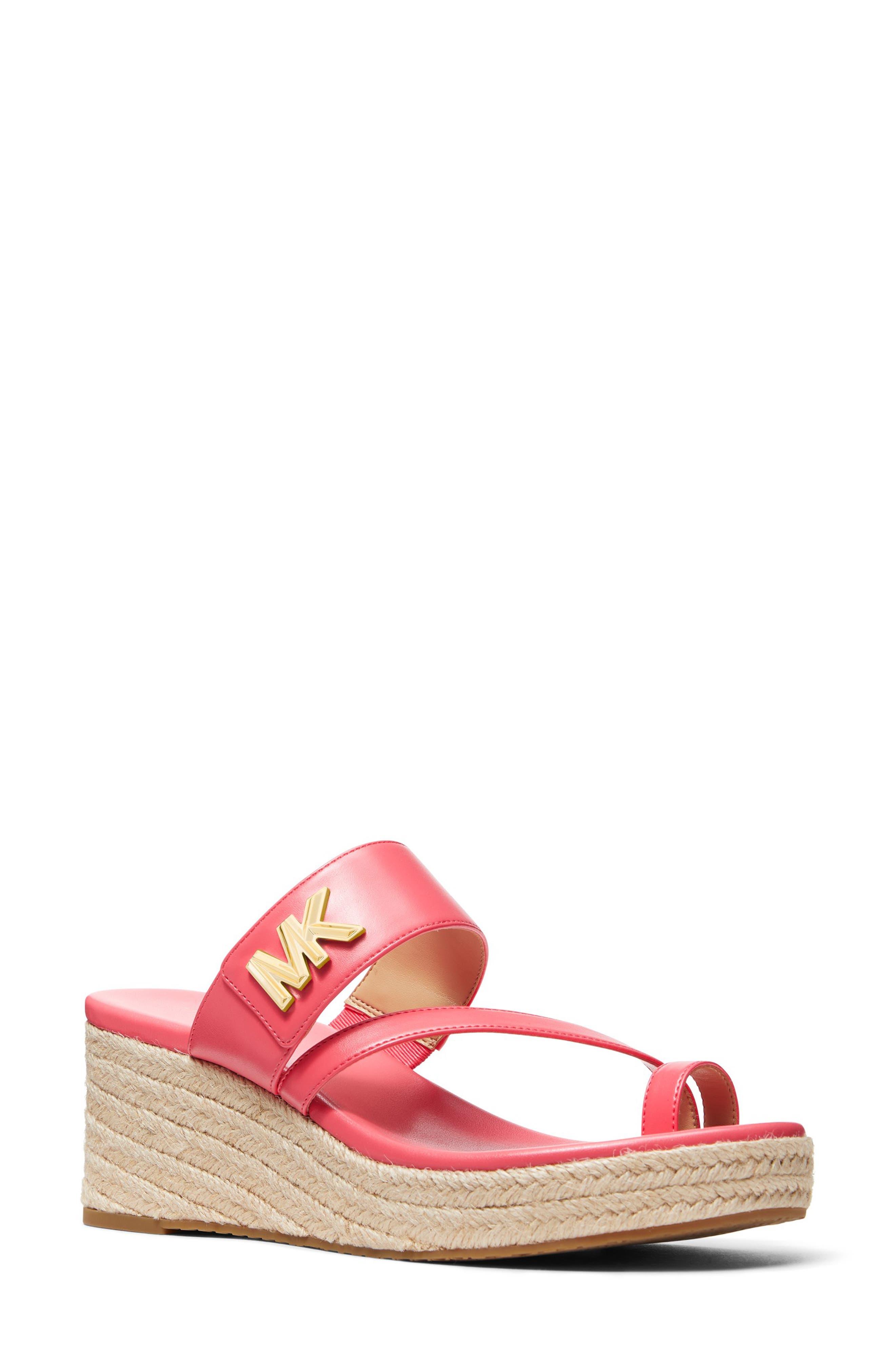 michael kors jill espadrille wedge