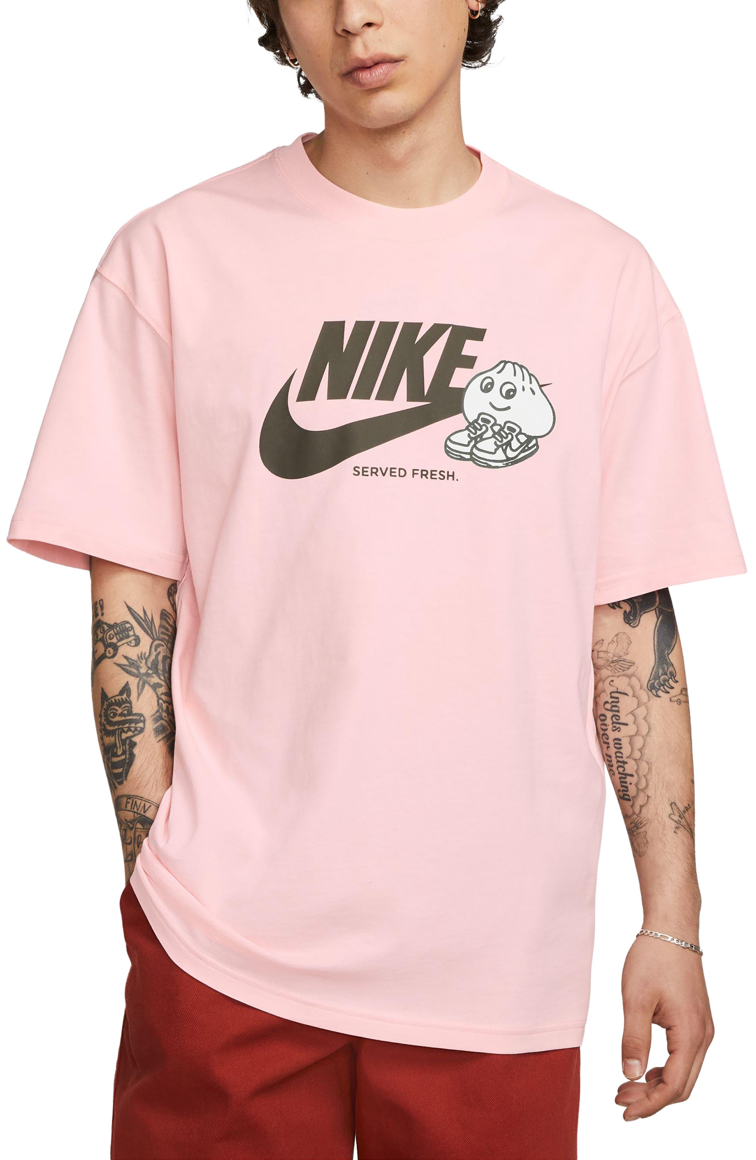 Nike Max90 Sole Food Graphic T-shirt Pink for Men | Lyst