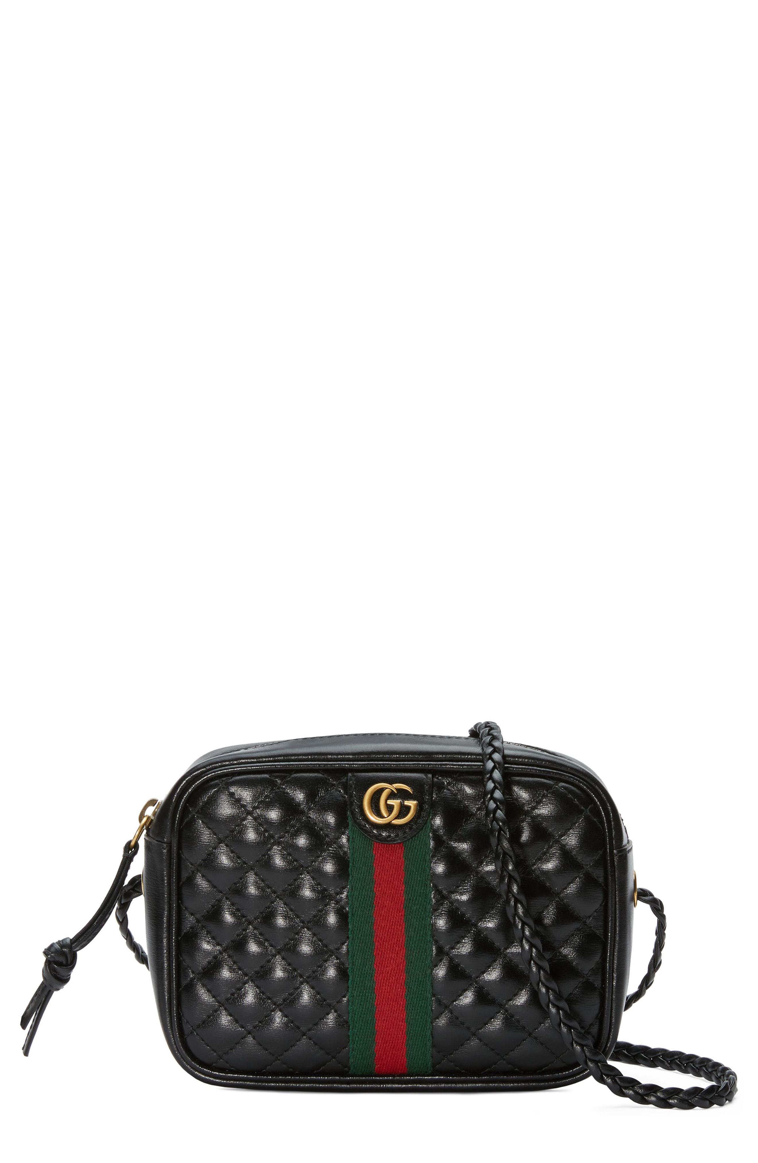 gucci small quilted leather shoulder bag