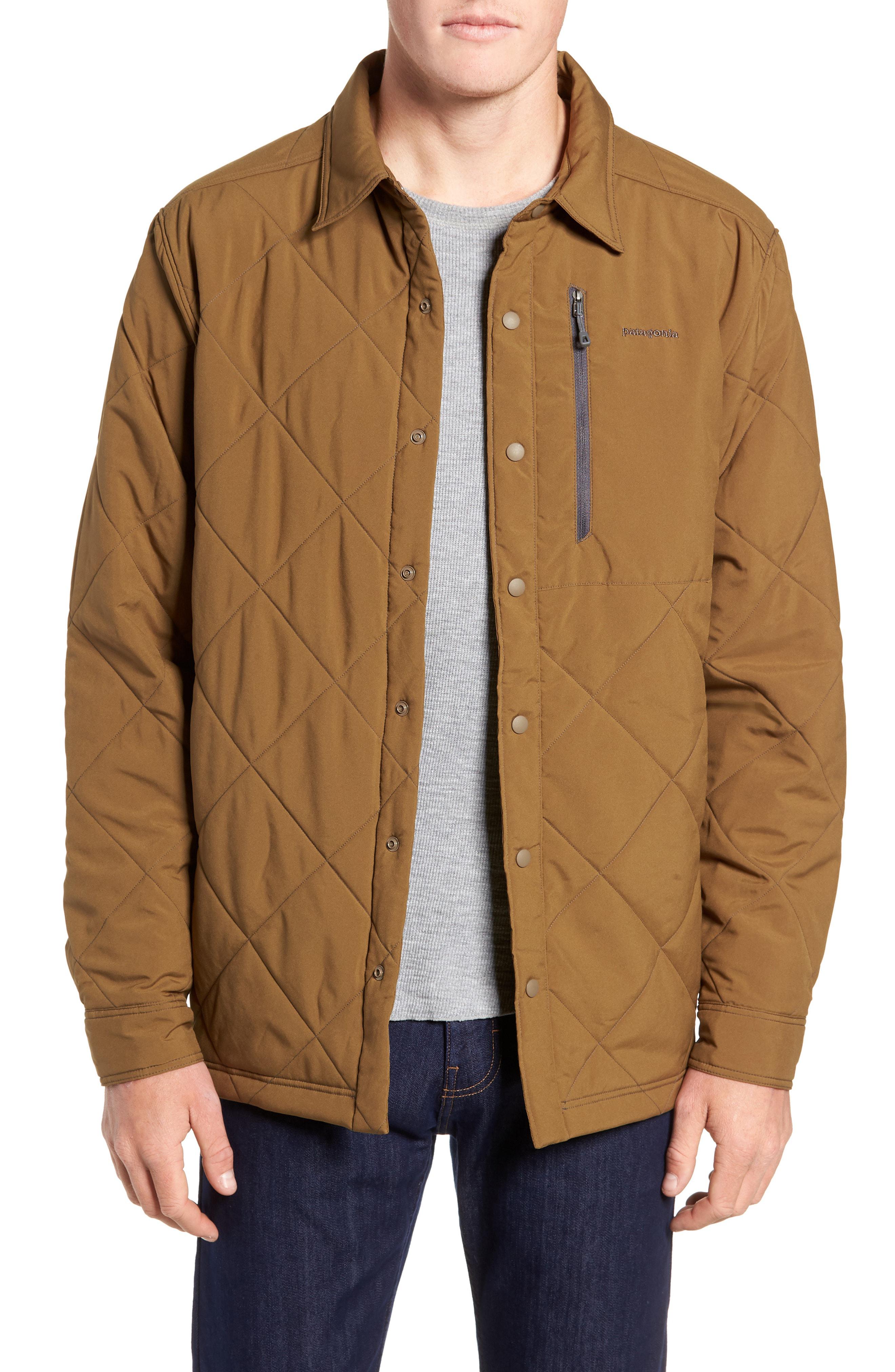 patagonia puff shirt