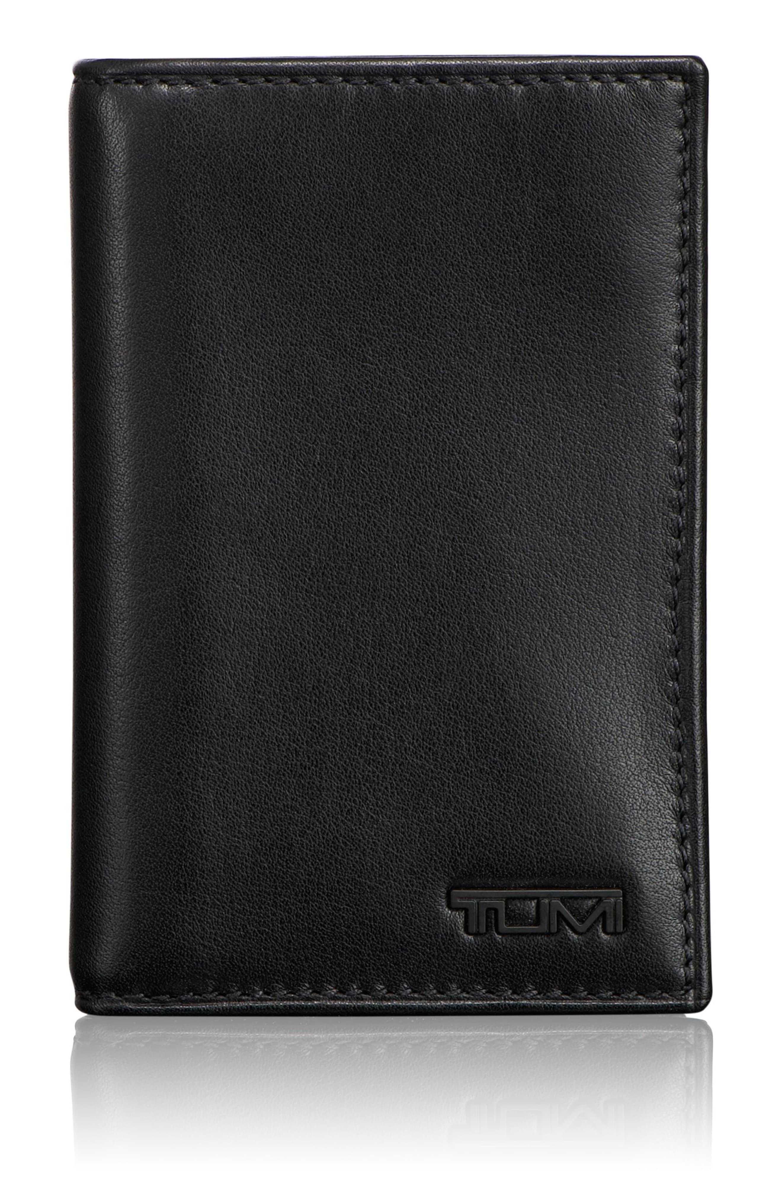 Tumi 'delta Id Lock(tm)' Shielded Multi Window Card Case in Black for