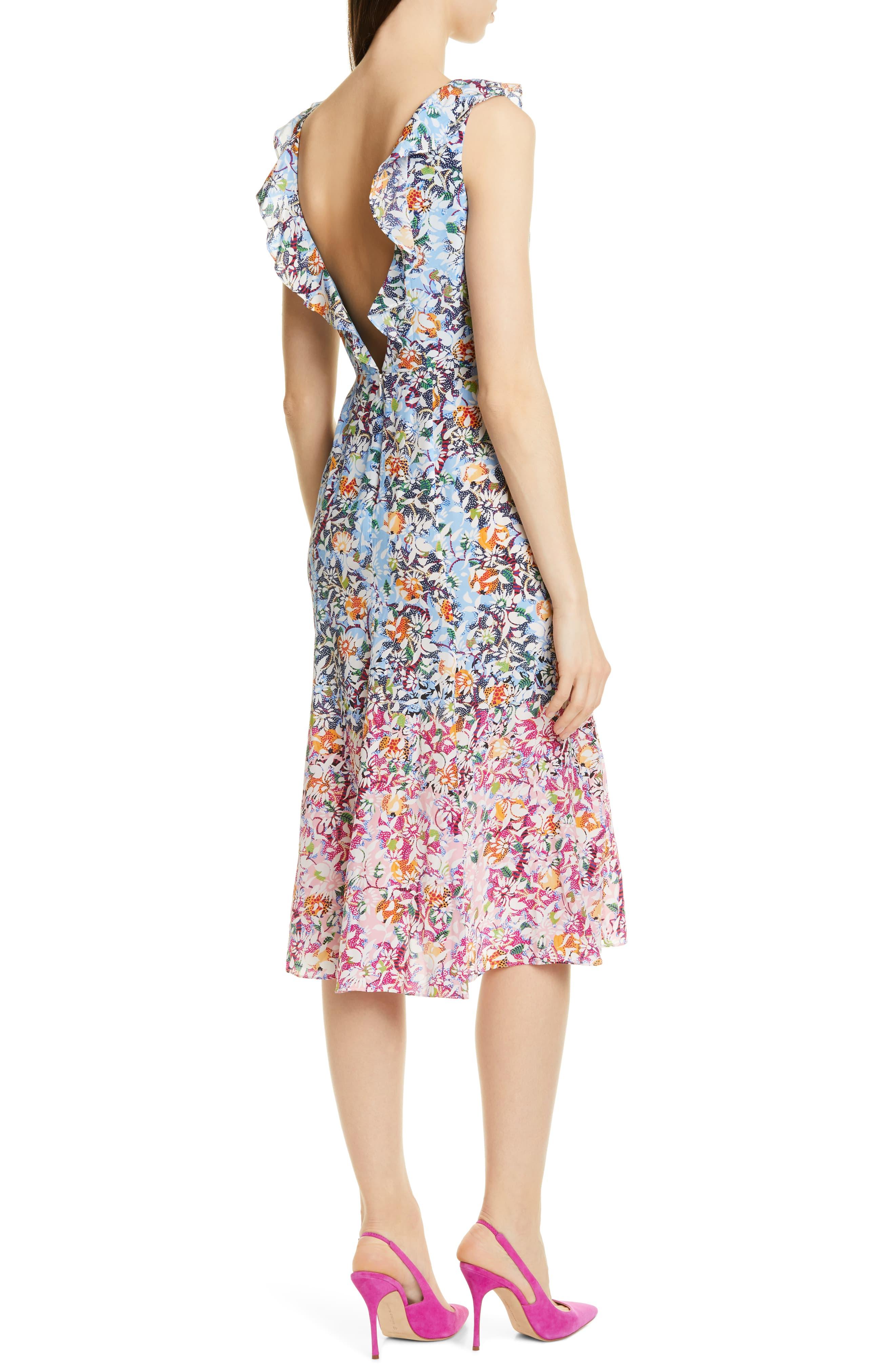 saloni holly midi dress