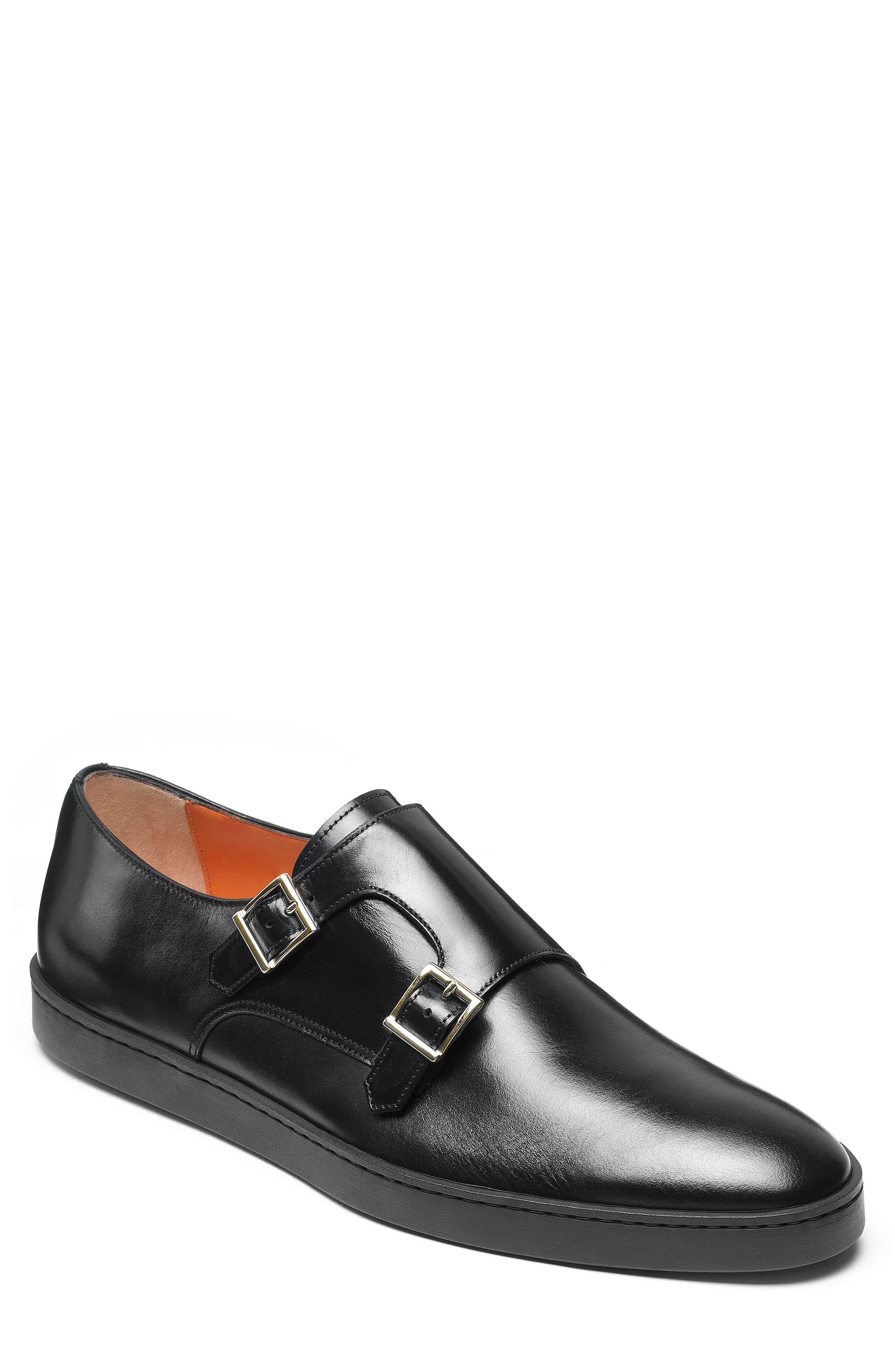 santoni monkstrap