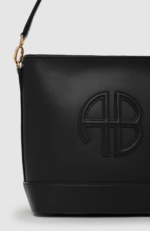 ショルダーバッグ・ポシェット ANINE BING Lili Bucket Bag - ANINE BING - Leather - Black ANINE BING Lili Bucket Bag in Black | REVOLVE