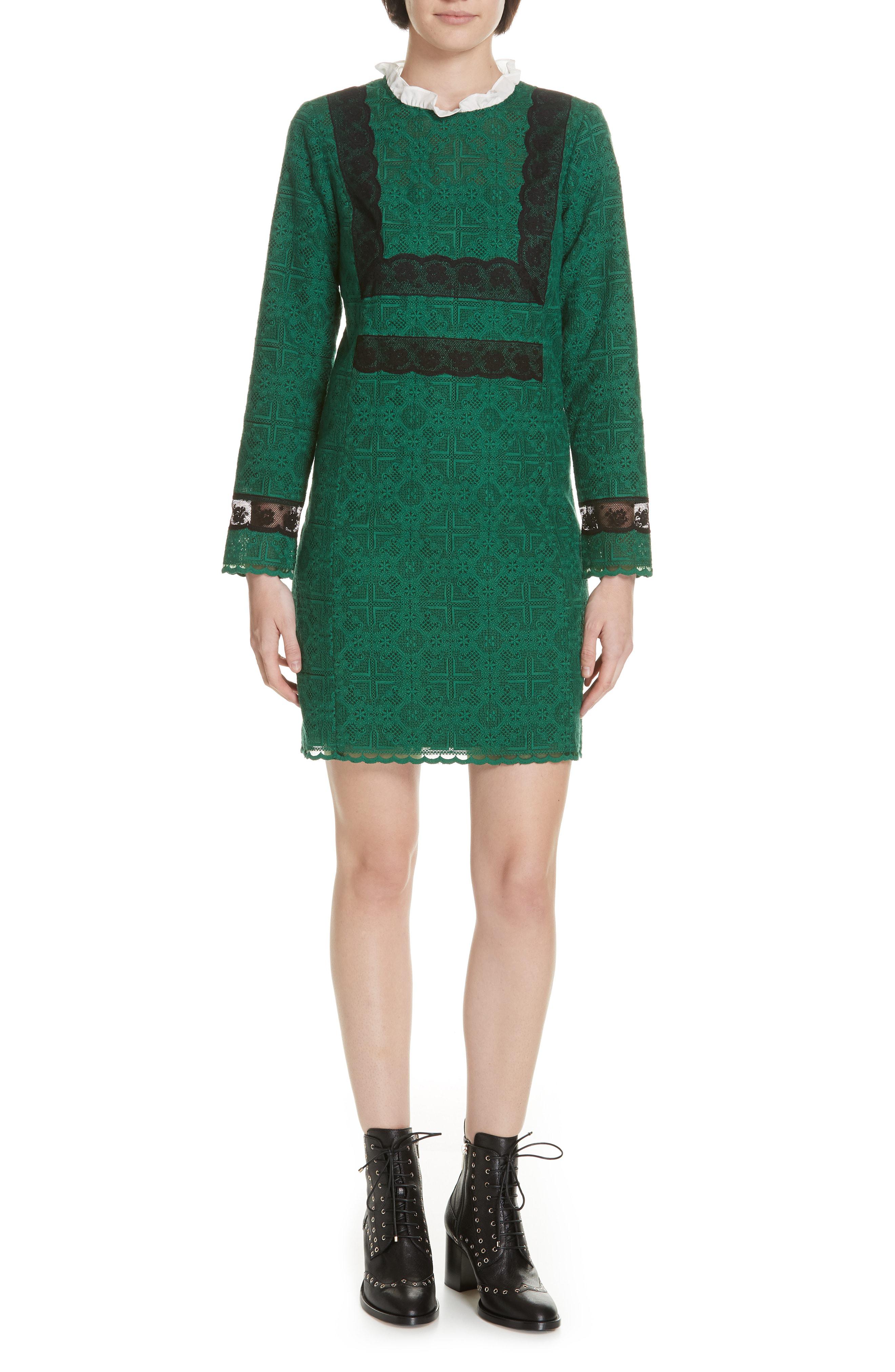 dylan turquoise wrap mini dress