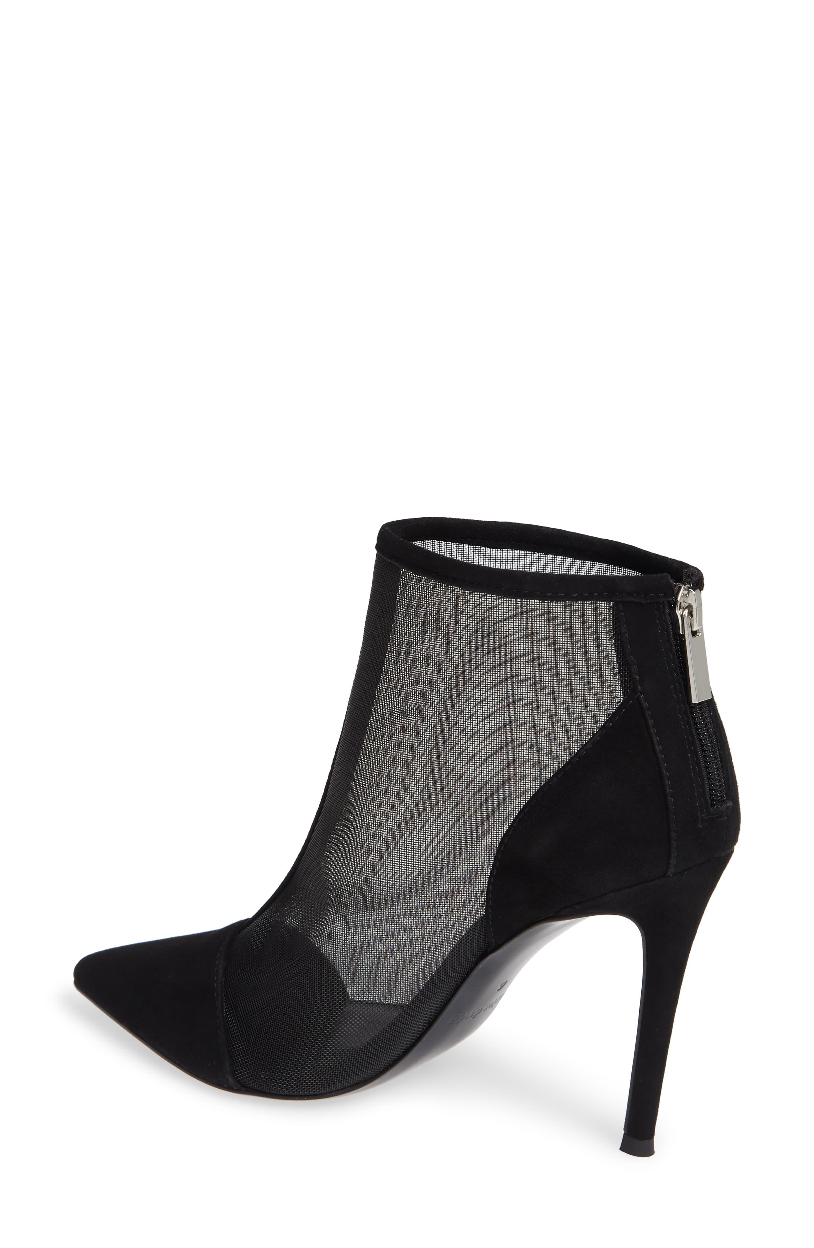 charles david cashmere mesh bootie
