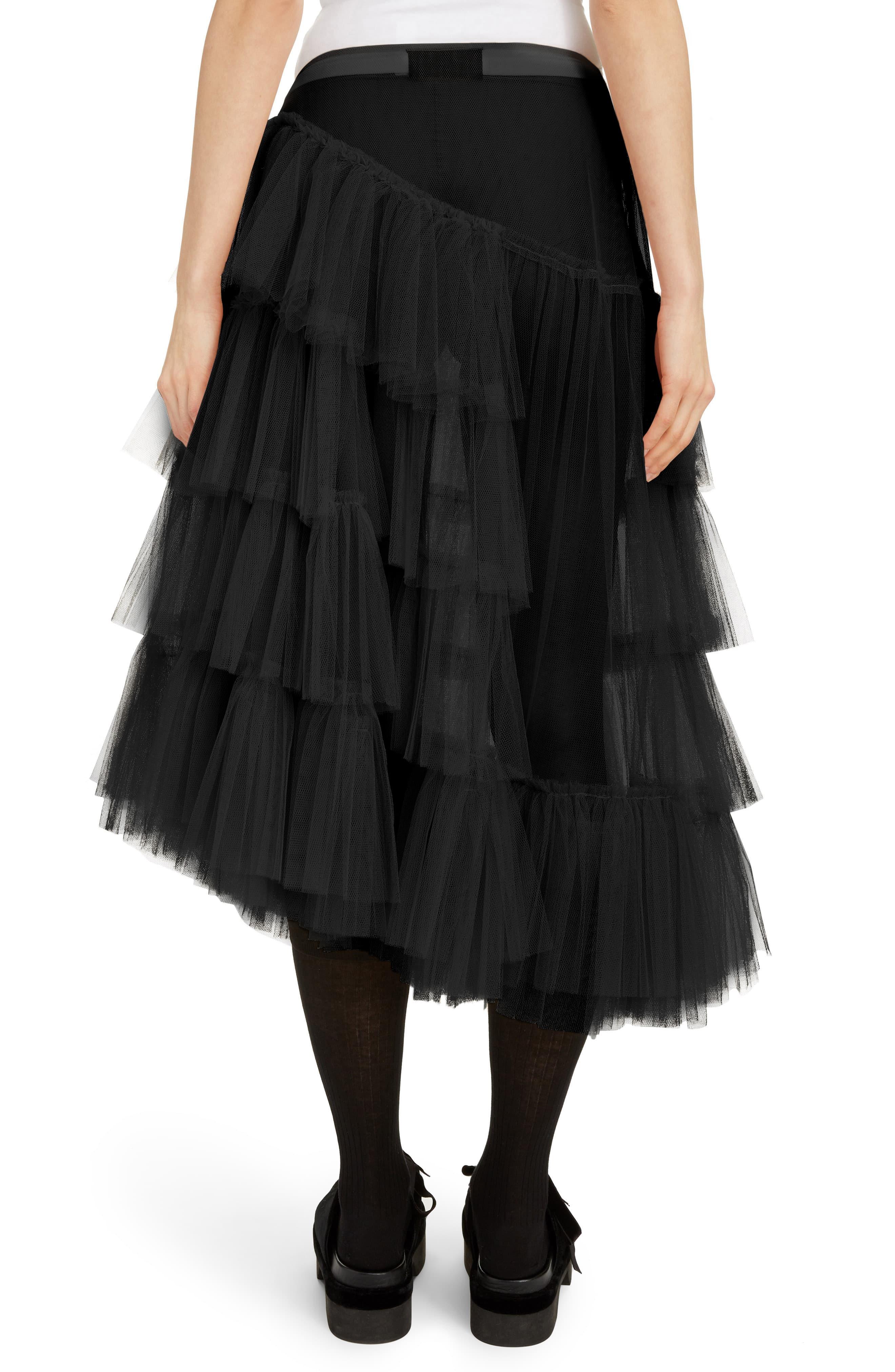 tiered tutu skirt