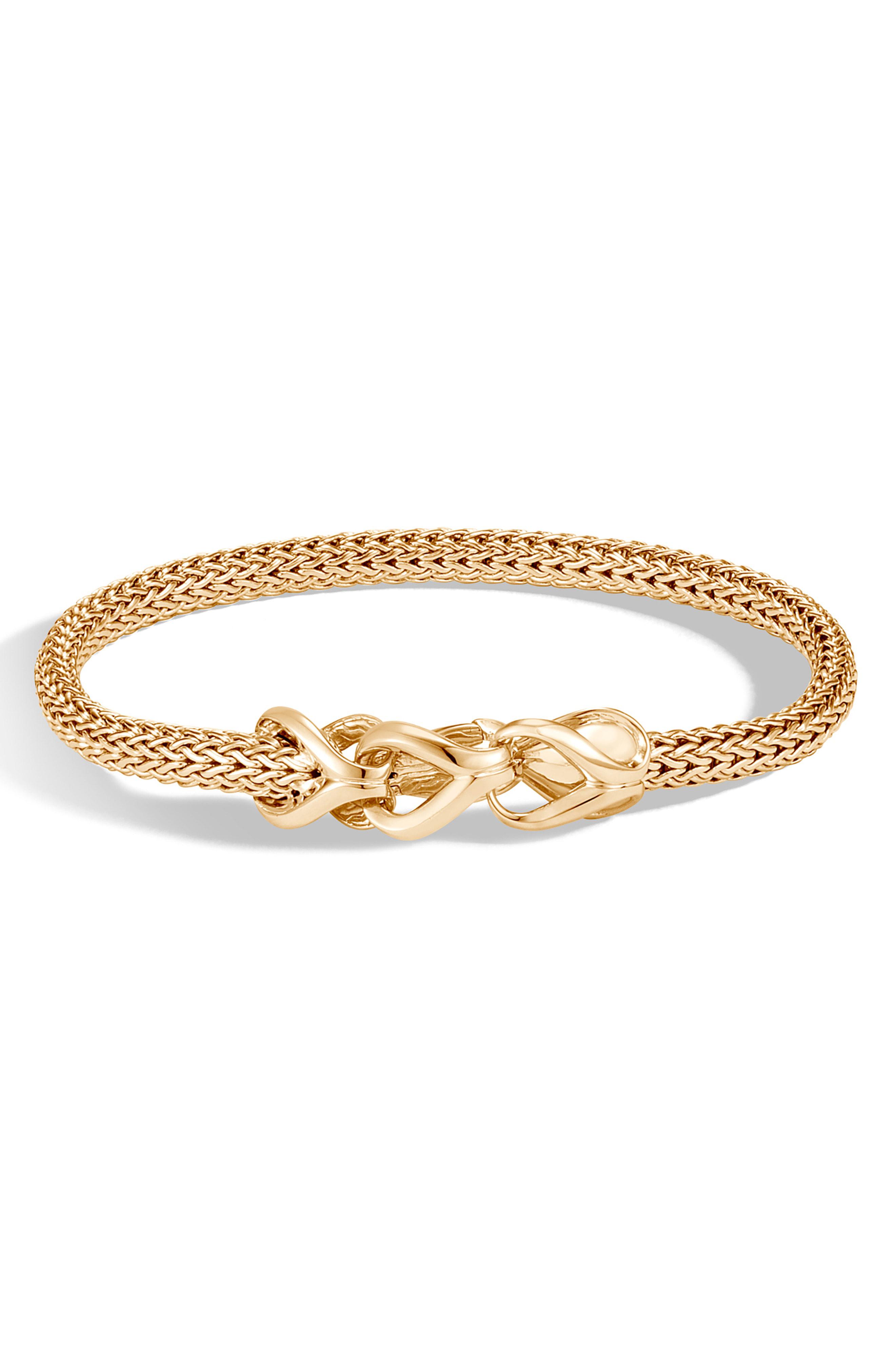 Lyst John Hardy Asli 18k Gold Chain Bracelet in Metallic