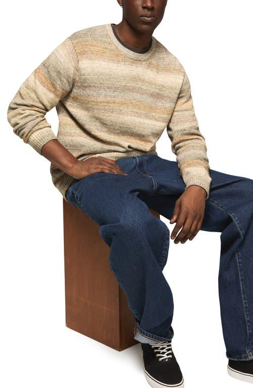 Maglione Lucky Brand Baja Uomo - Stampa Sudwestern Con Tascone Frontale 773784
