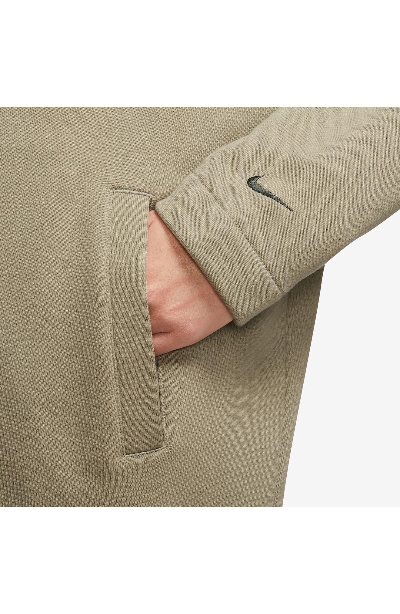 Nike Sportswear Modern Fleece Oversized Duster in Natural | Lyst