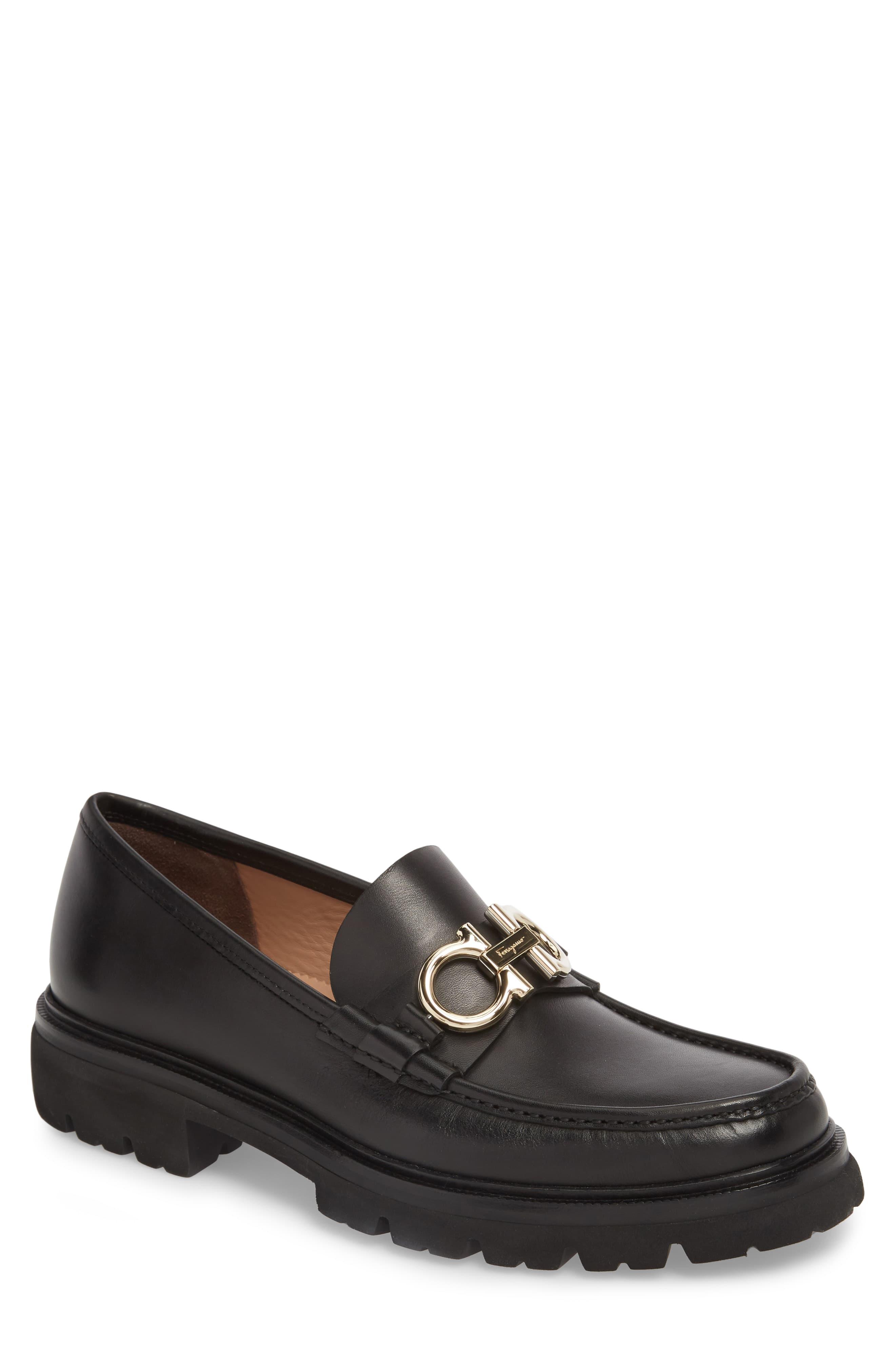 mens ferragamo loafers on sale