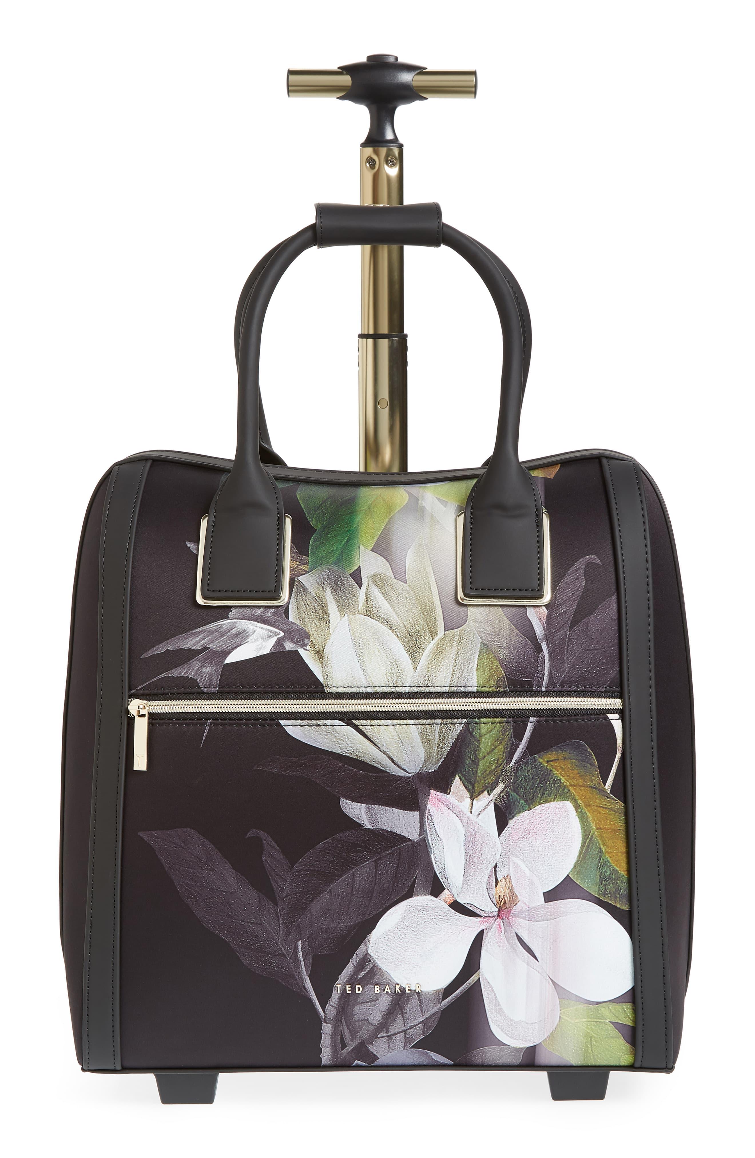 Ted Baker Maritaa Floral Travel Bag in Black | Lyst
