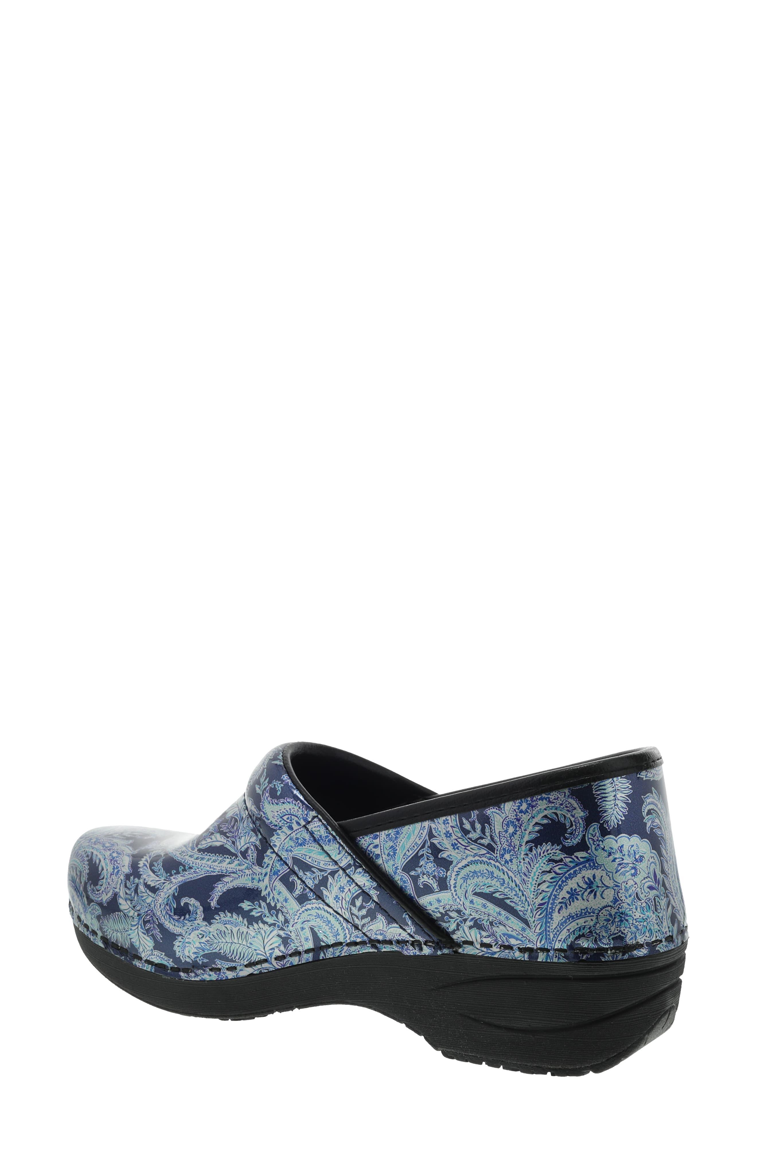 dansko paisley clogs