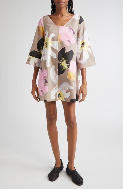 Mini Dress w/ Adjustable Straps - Jet Black - Stine Goya
