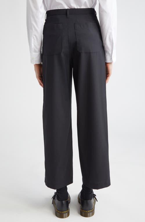 Tao Comme Des Garçons Tropical Wool Blend Straight Leg Pants