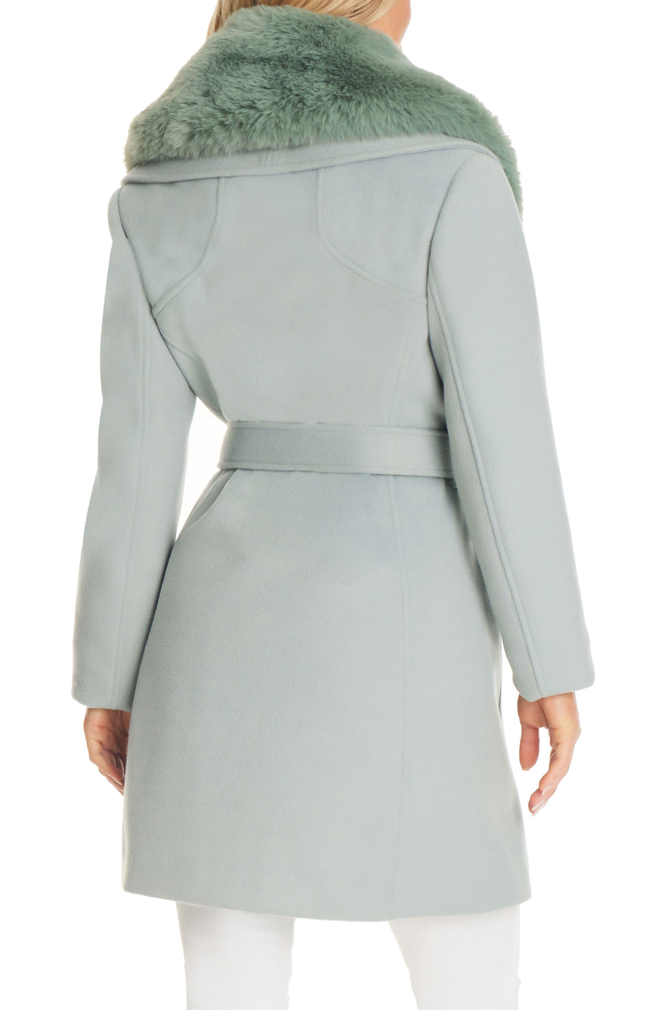 Vince high collar shop coat