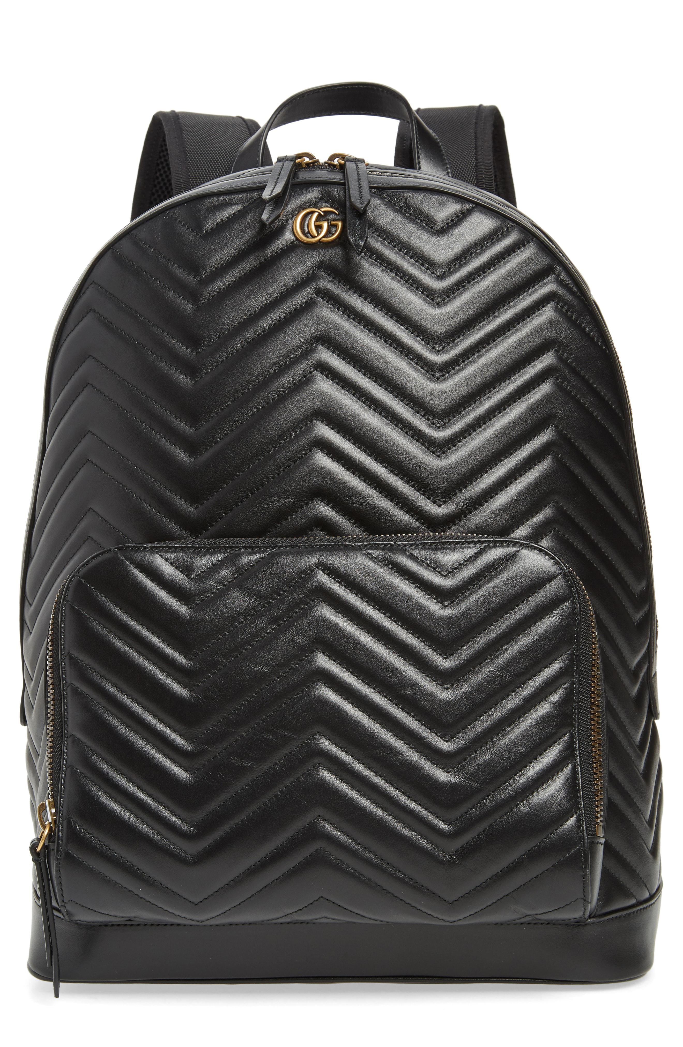 gucci chevron backpack