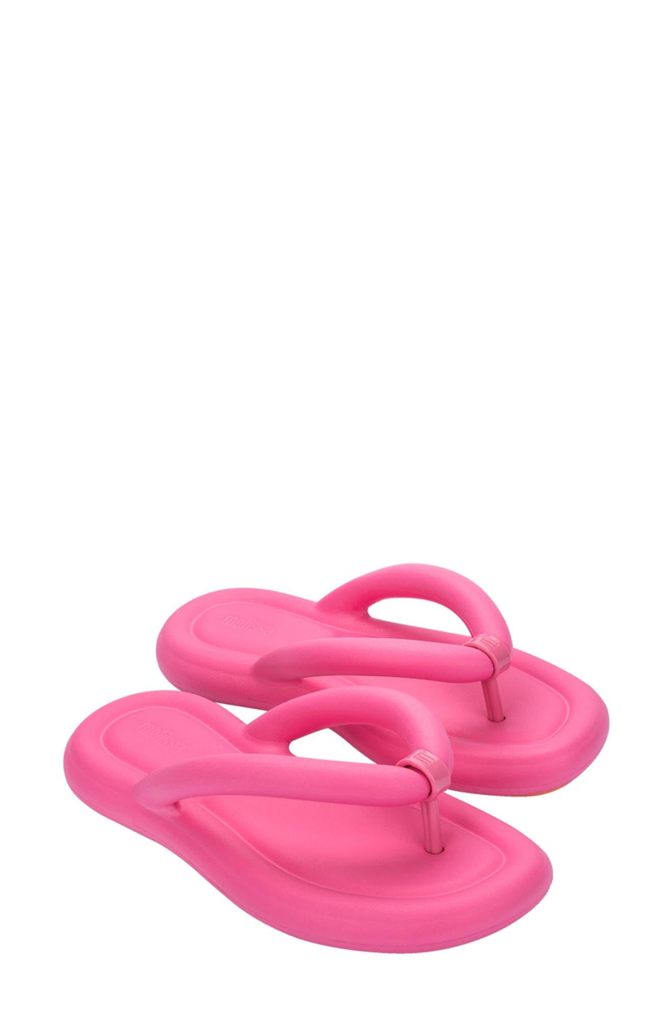 Melissa Free Water Resistant Flip Flop in Pink | Lyst