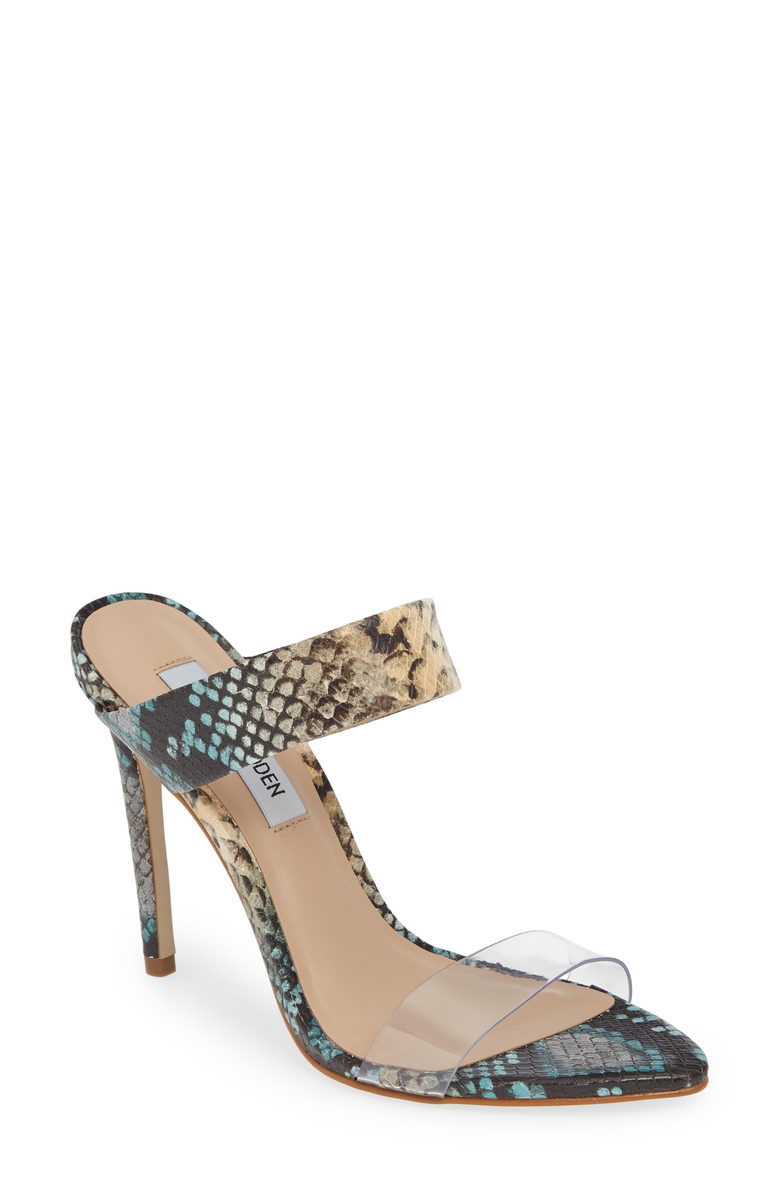 amaya clear slide sandal steve madden