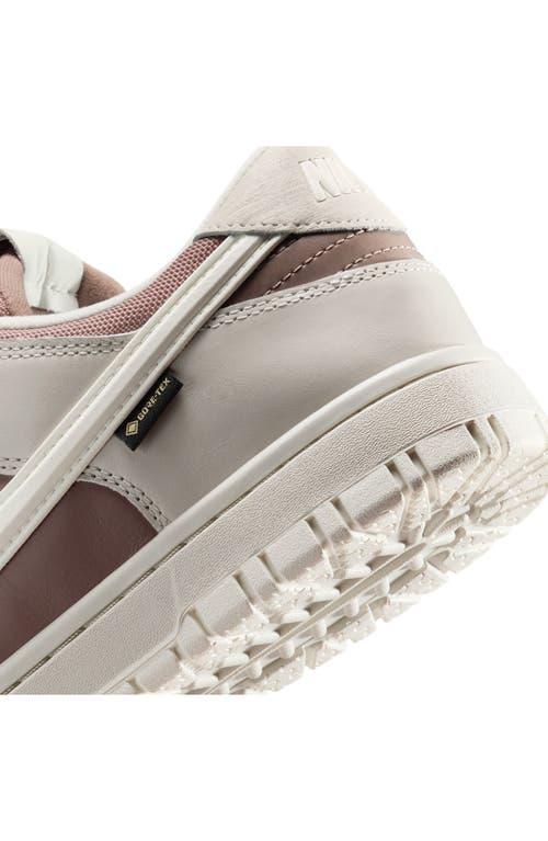 Nike Dunk Low Gore-Tex Waterproof Basketball Sneaker in Pink for