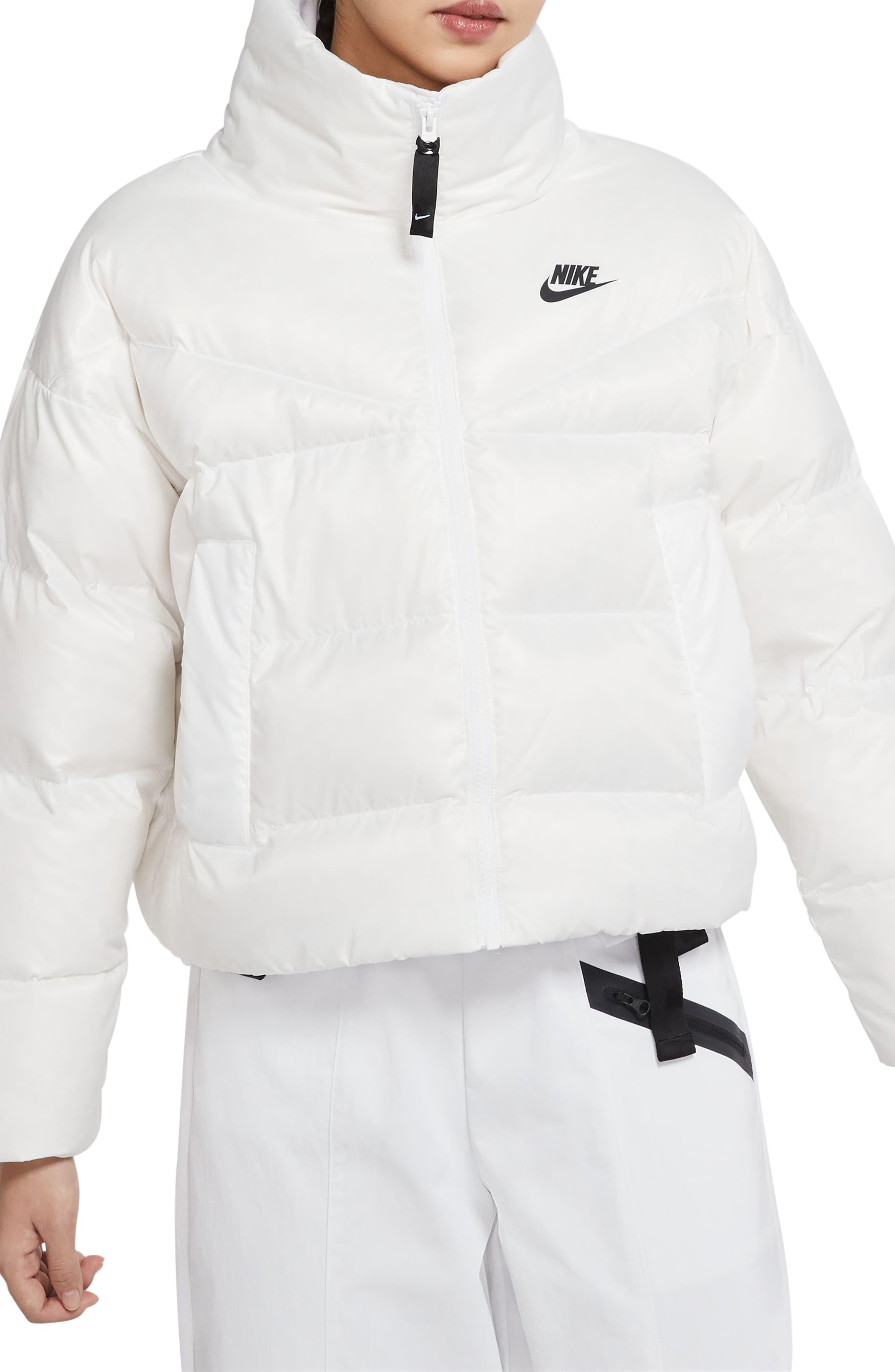 Nike Sportswear City Thermafit Down Puffer Jacket in White Lyst
