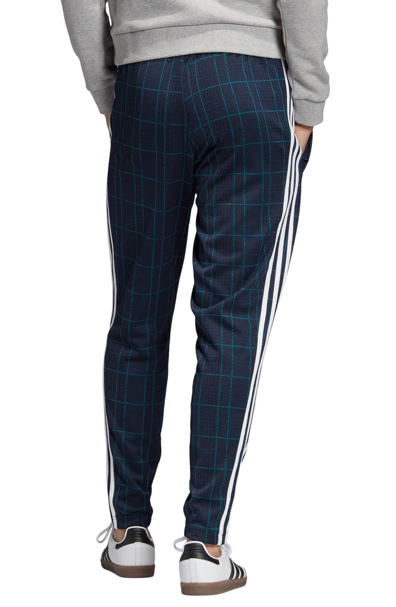 adicolor tartan track pants