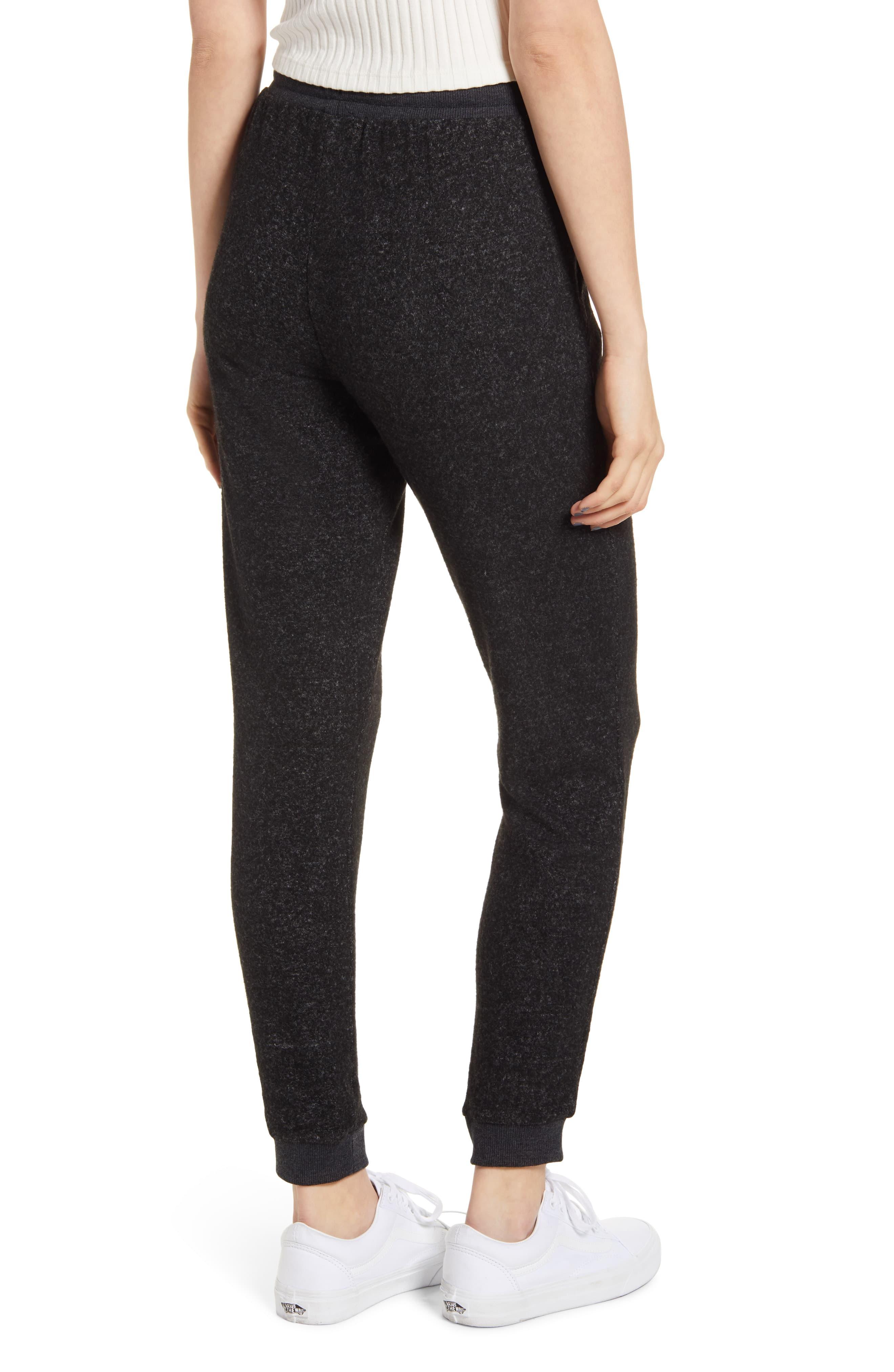 Rip Curl Cozy Jogger Pants in Black Heather (Black) - Lyst