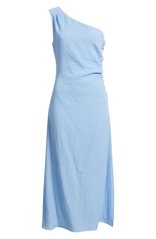 sam edelman one shoulder dress SAM EDELMAN One-Shoulder Ruched Satin Dress Orange Size 4 NWT $128