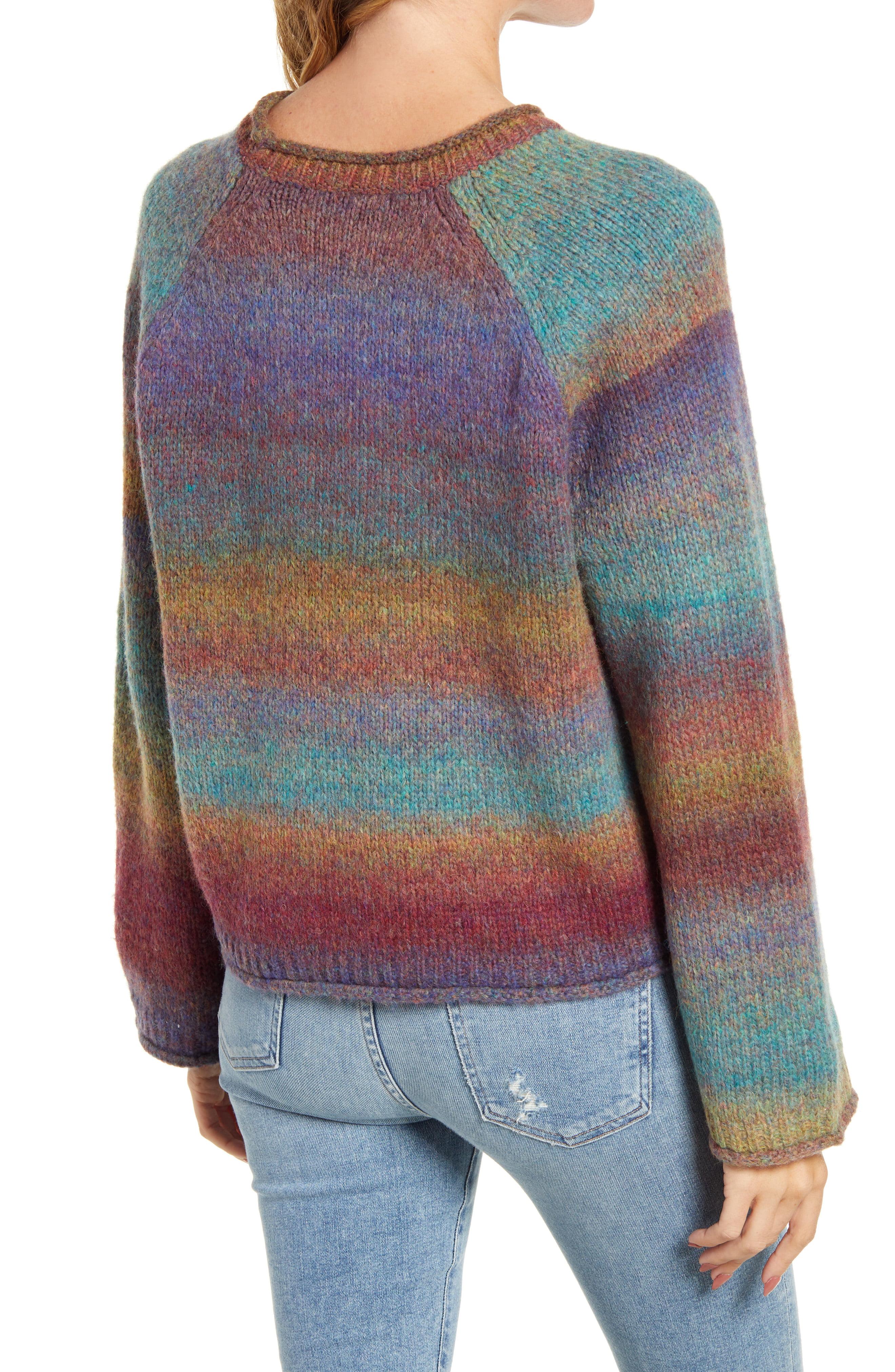 madewell space dye dodworth sweater